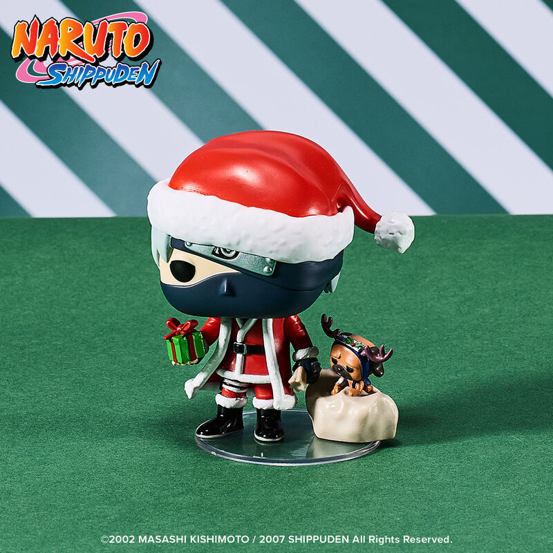 📦訂購 美國代購 Funko POP! NARUTO Plus Kakashi Hatake with Pakkun (Holiday Outfit) Figure 火影忍者 卡卡西 模型