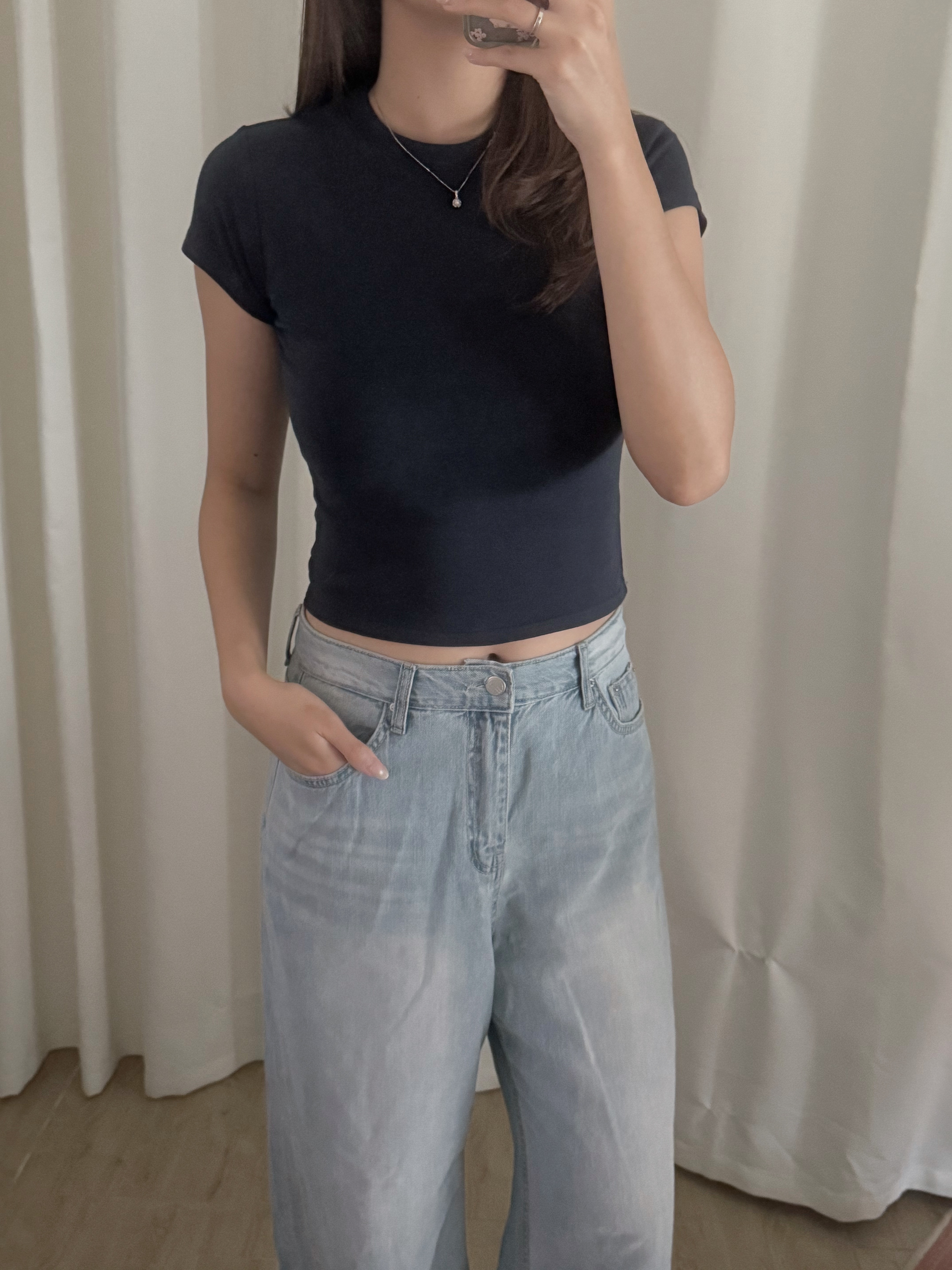 [basic tee]簡約親膚圓領短袖上衣(八色入)