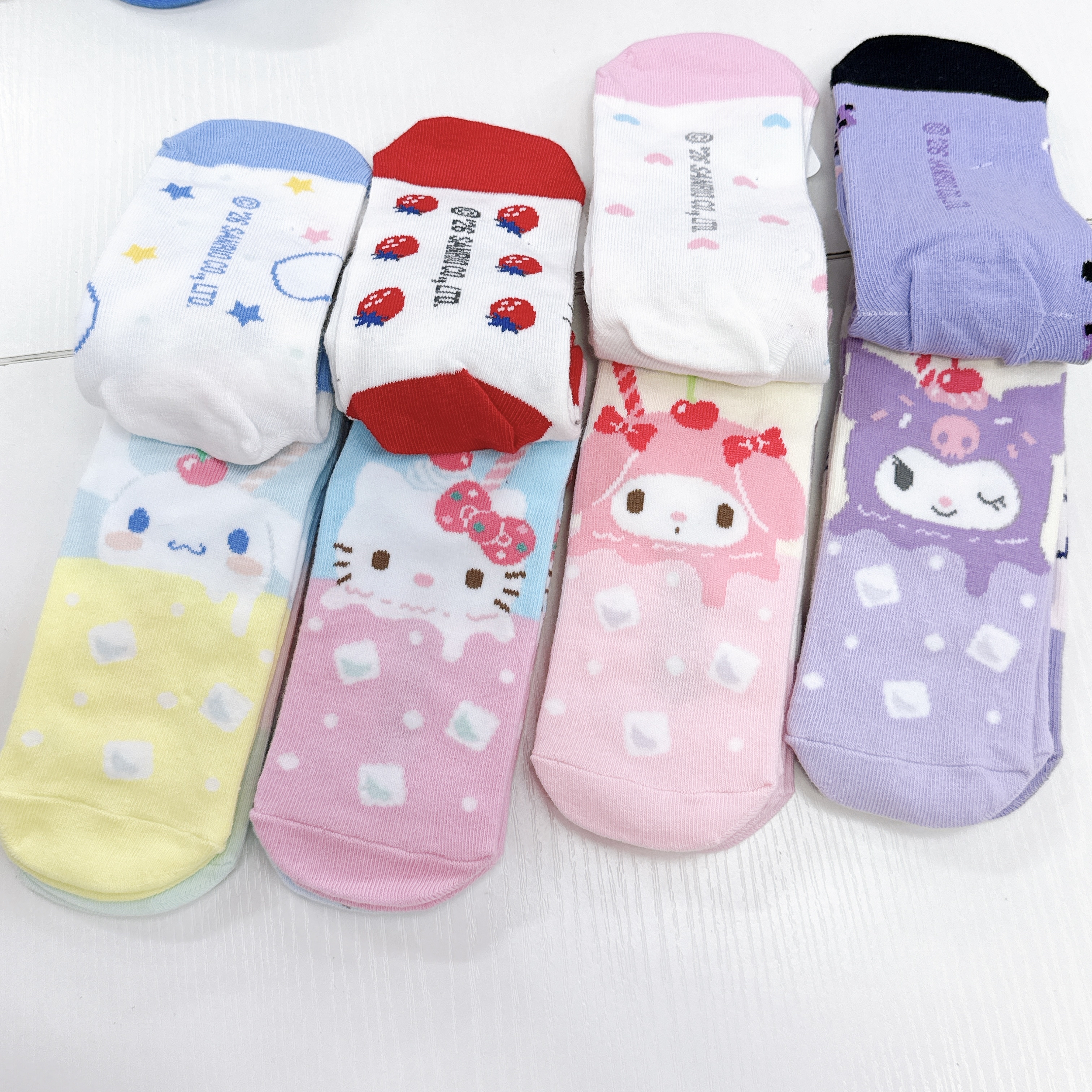 日本版Sanrio小童襪套裝 16至18 cm 一套三對