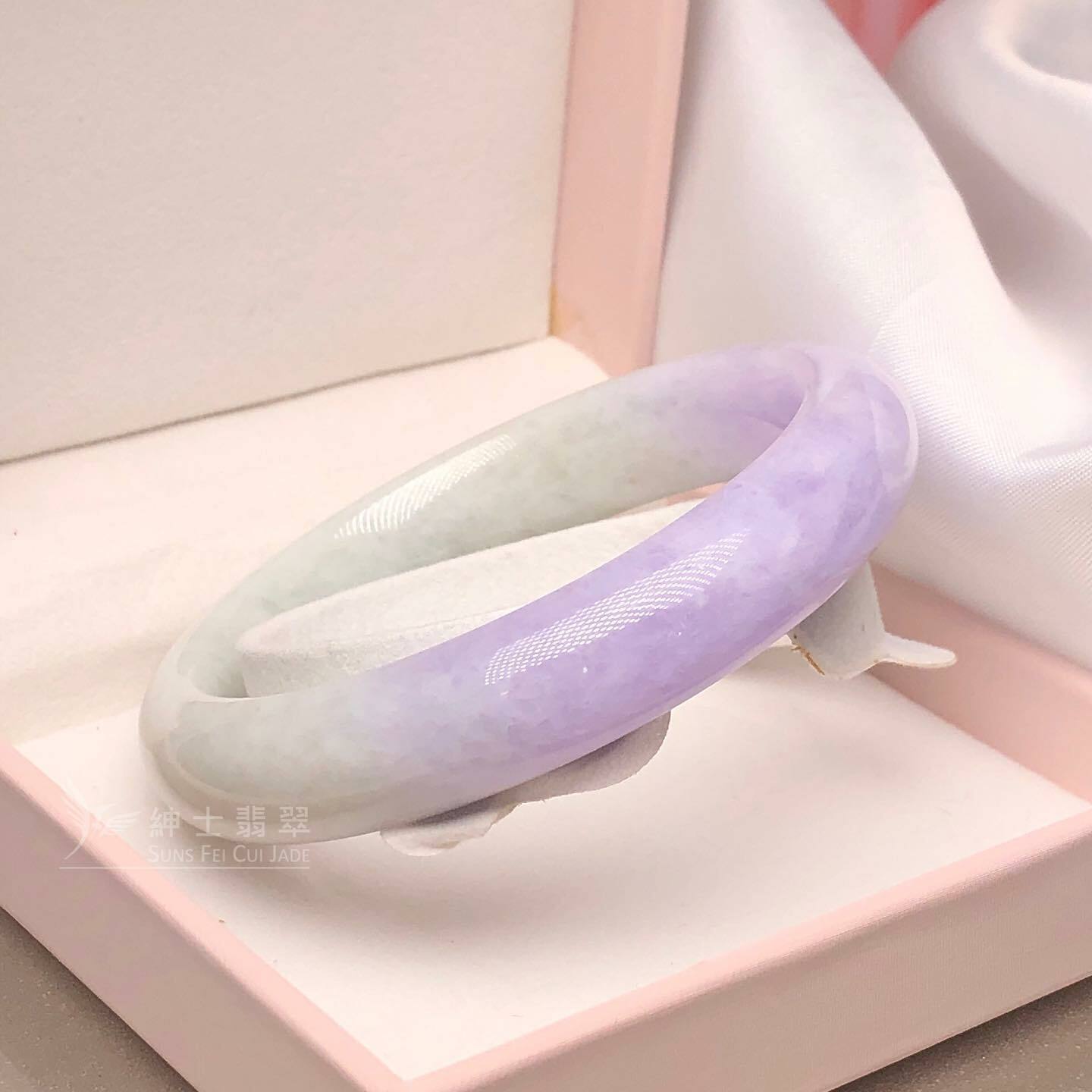 冰藍紫福鐲56.6mm