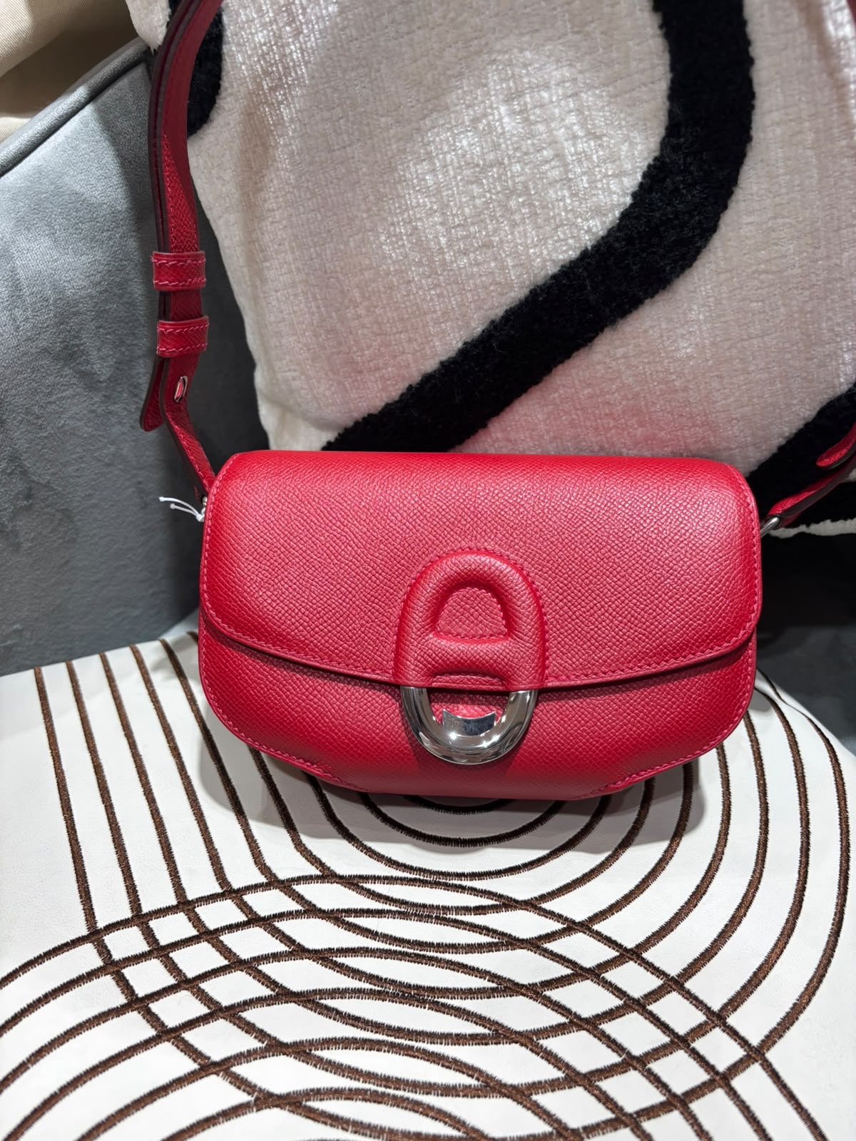 Hermes cherche midi mini shoulder bag STAMP A Epsom 牛皮 100%Authentic, 95% new ✅dust bag 