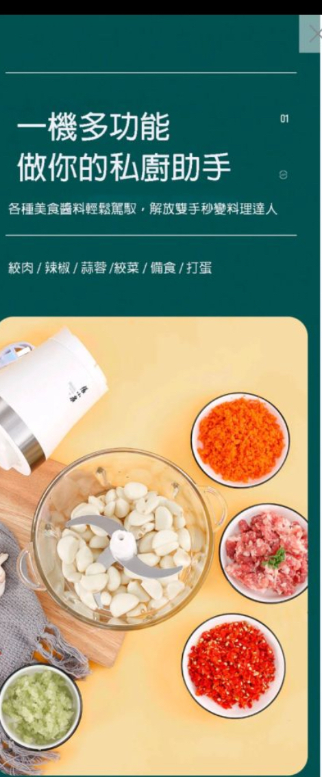 百年老字號  家用小型全自動多功能攪拌器