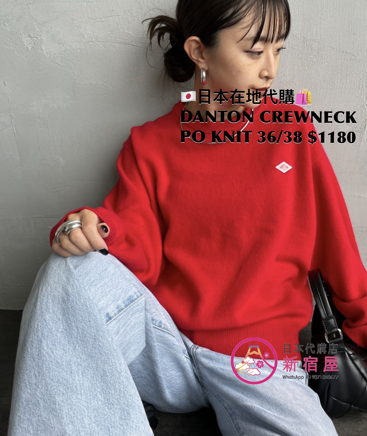 DANTON CREWNECK PULLOVER KNIT