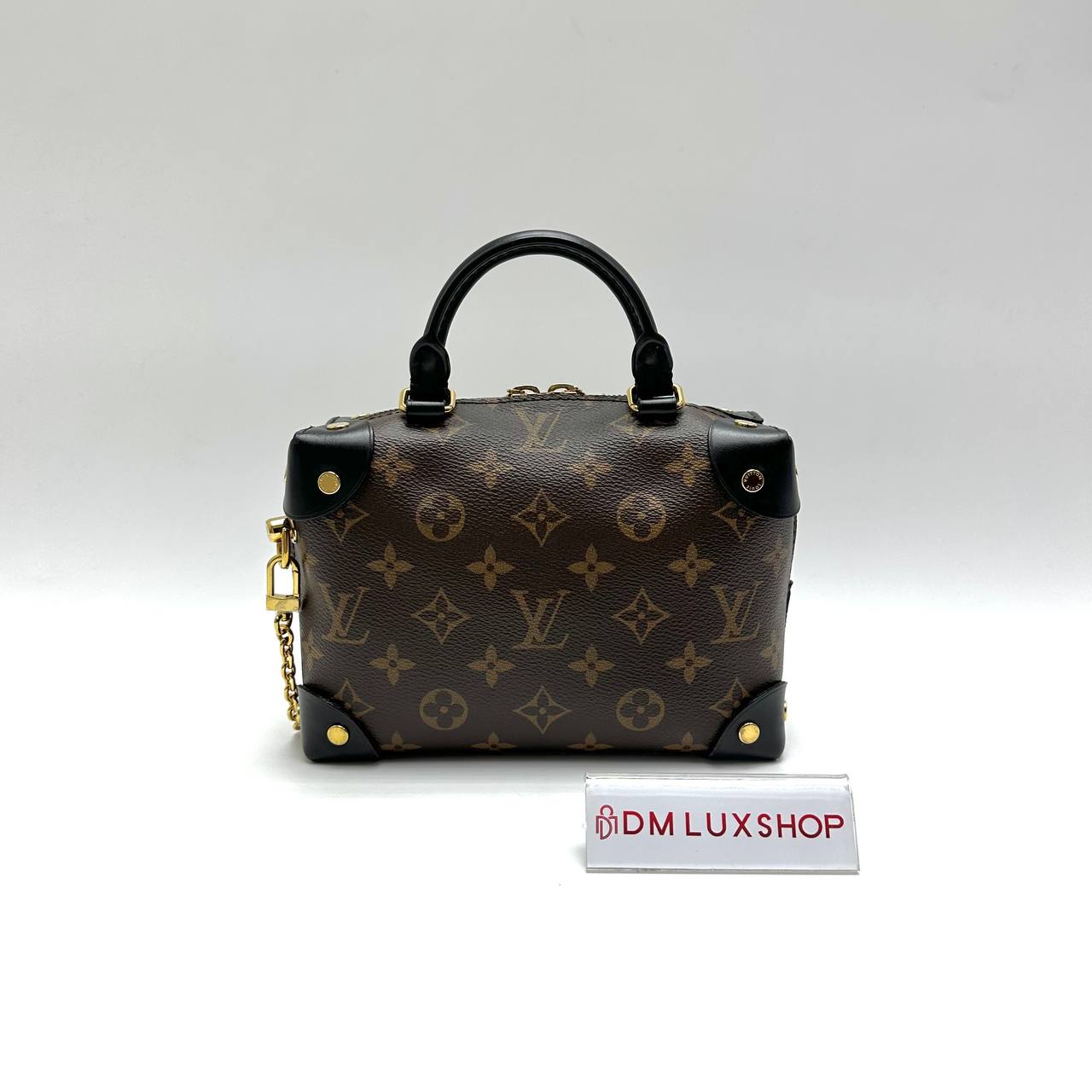 LV Monogram Black Petit Malle Souple