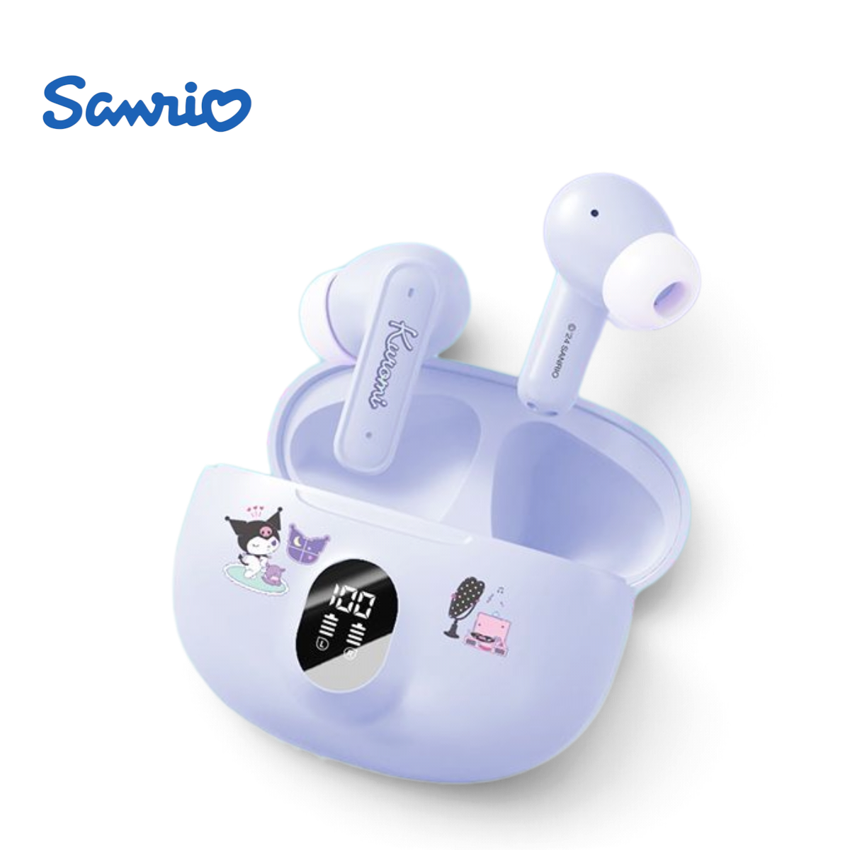 正版 Sanrio Kuromi D56 入耳式藍牙耳機 – 顏值與實力兼備的聽覺享受