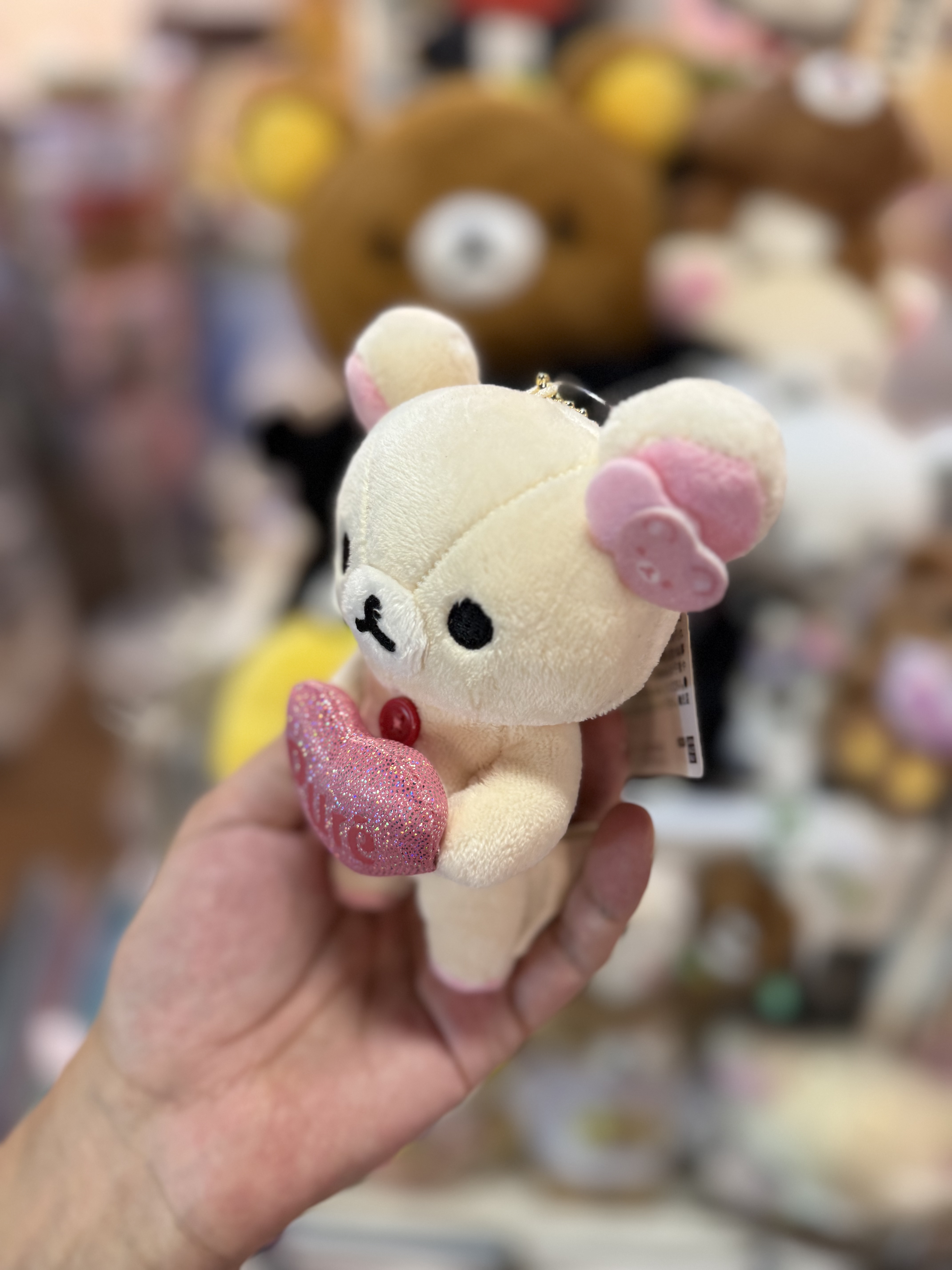 《現貨》全新loft 限定puregumi x rilakkuma 掛飾