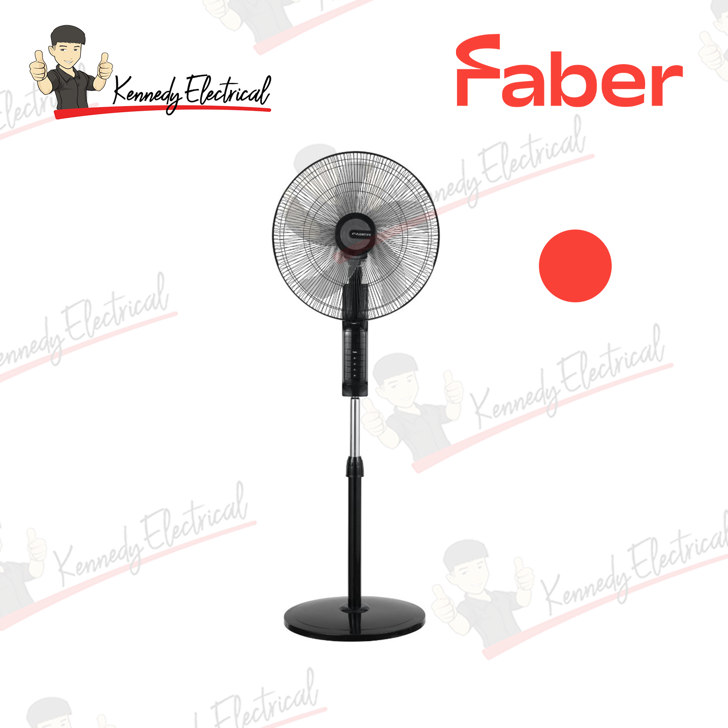 Faber 18" Stand Fan VIENTO 1808BK