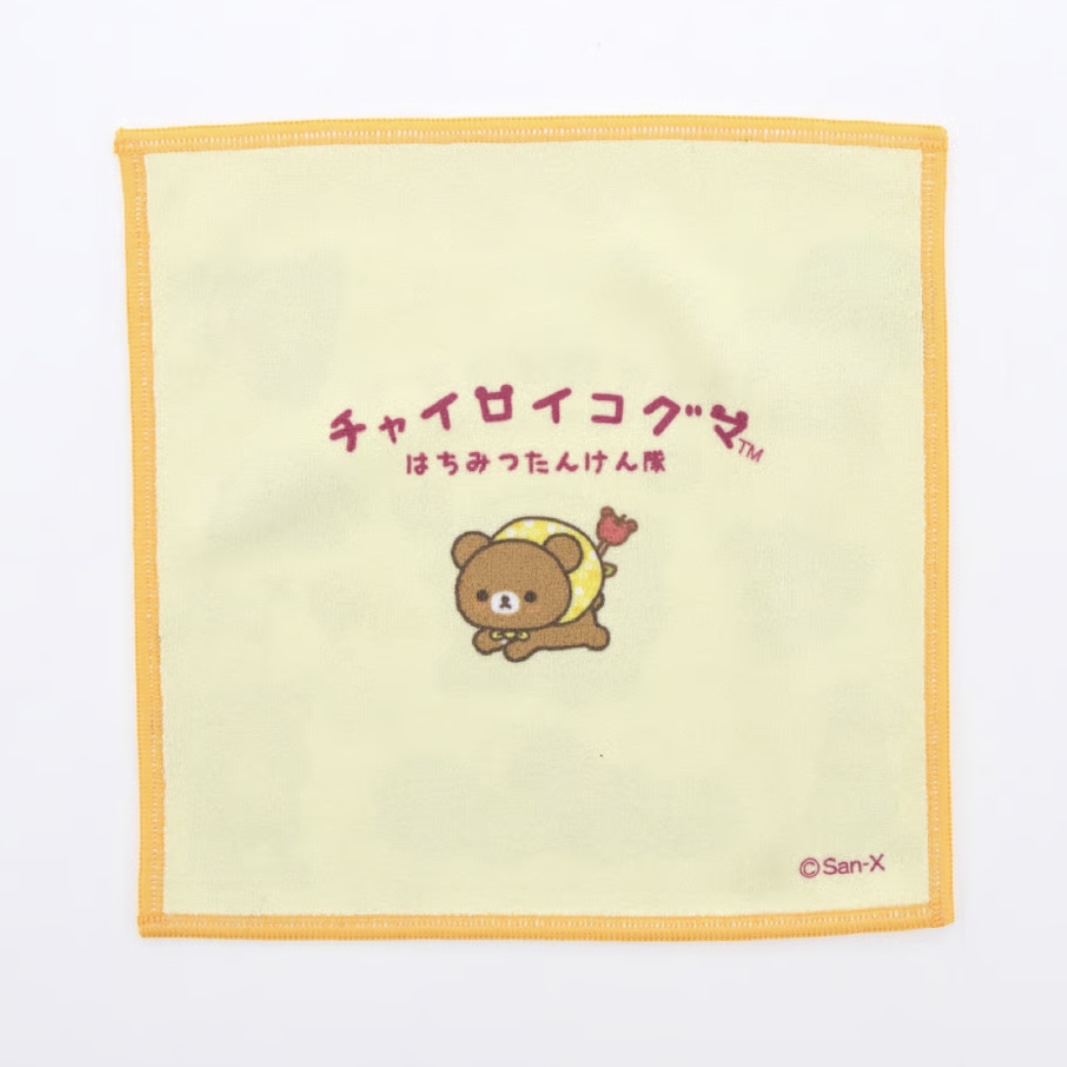 鬆弛熊 細佬熊限定 方巾｜預訂