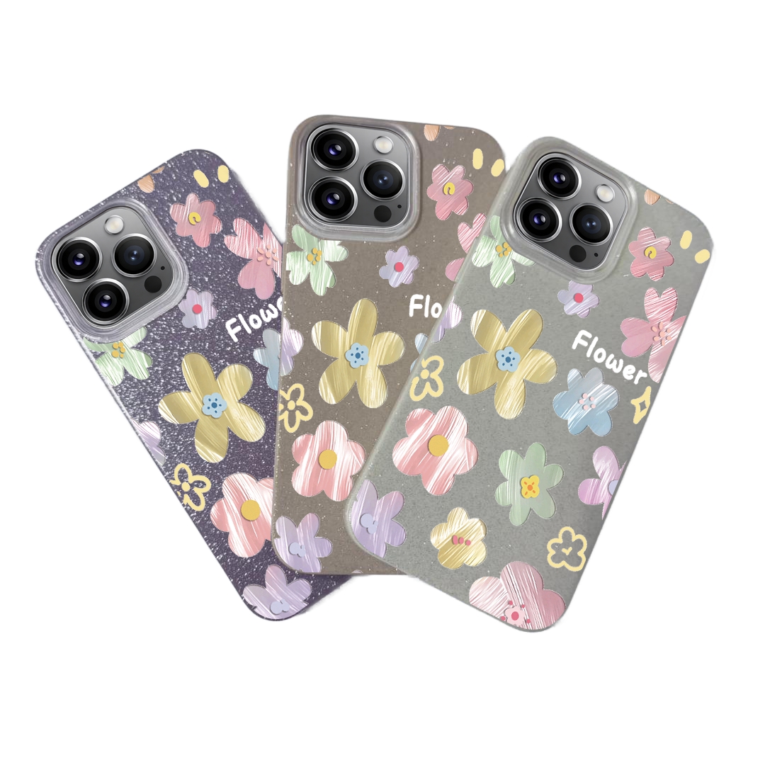 BLING CASE PHONE FOR IPHONE - DESIGN FLOWER T