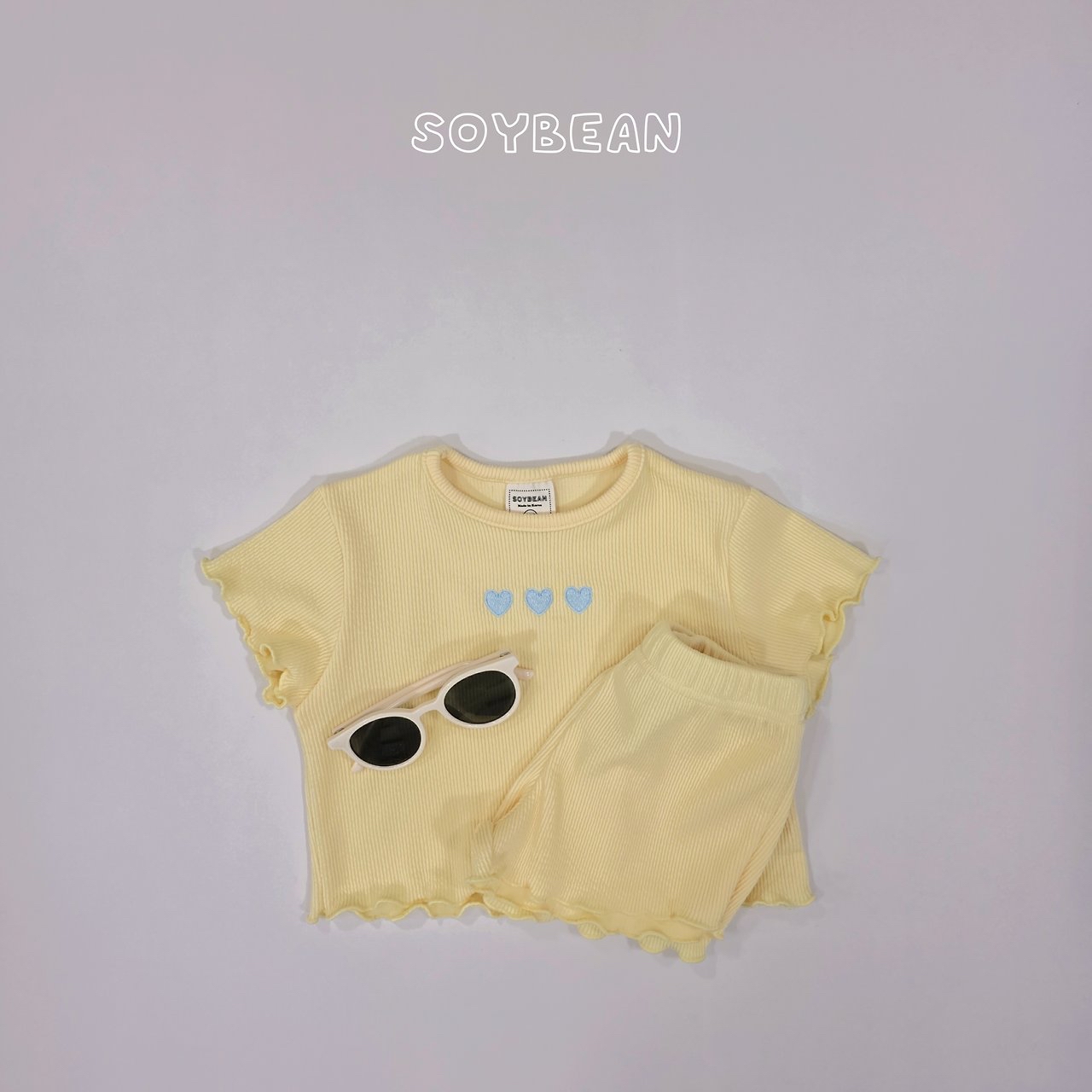 Soybean | Heart T set(Blue XS75-85)
