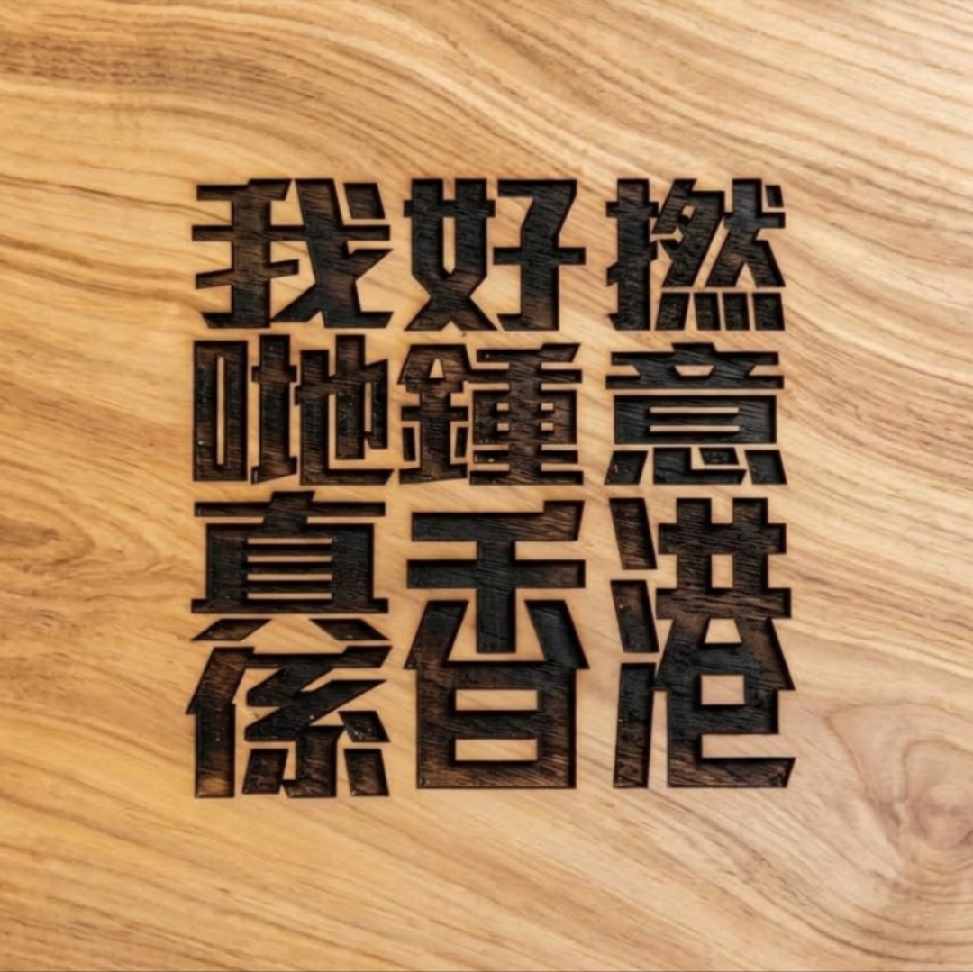 HONGKONGER 原木圓櫈