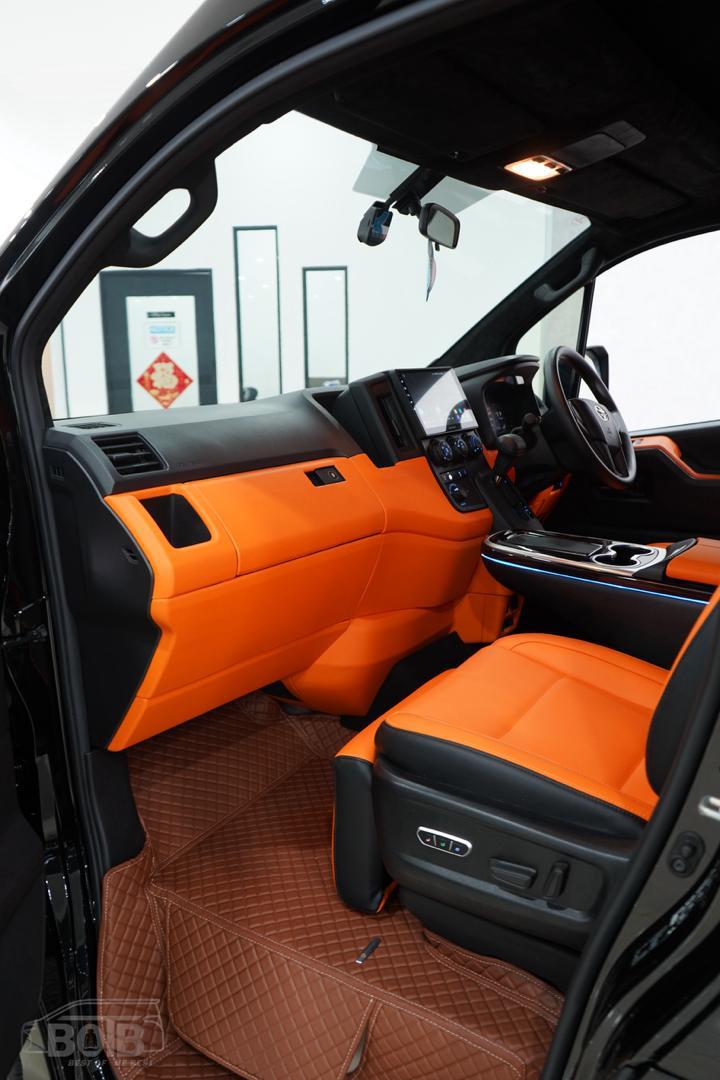 HIACE SEAT I DASHBOARD I DOOR TRIM WRAP NAPPA LEATHER