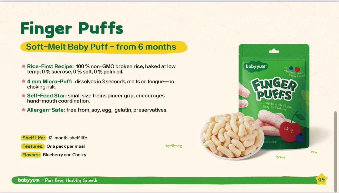 Babyyum 嬰幼兒輔食系列