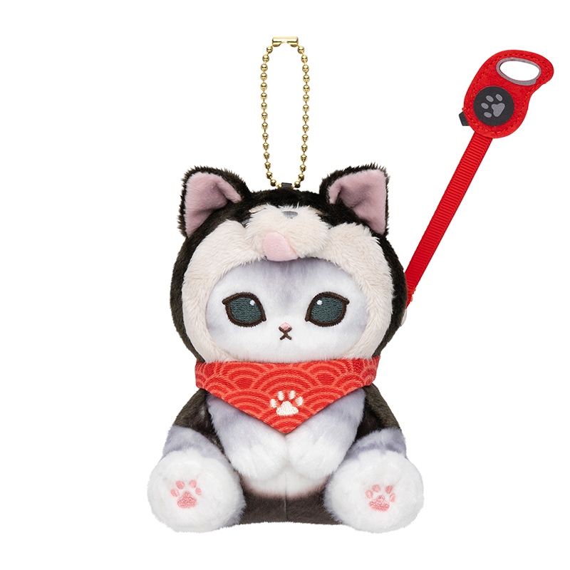 🌸 【預訂】mofusand 黑色柴犬 公仔掛飾 - mofusand 5/6新品
