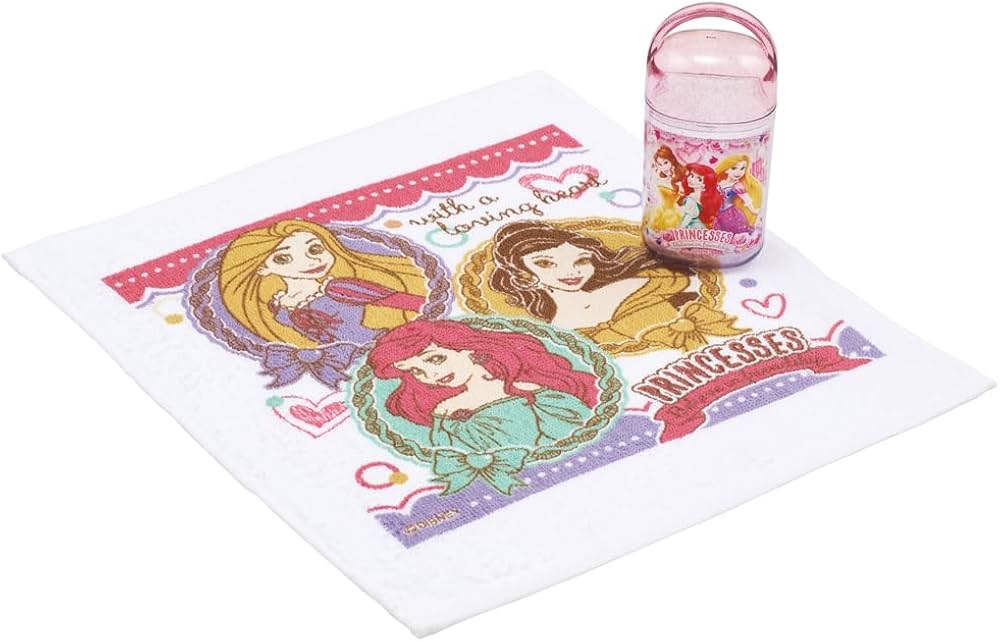 現貨🇯🇵兒童毛巾連盒套裝-迪士尼公主