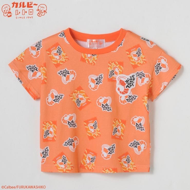 🇯🇵限量預訂 日本直送🇯🇵卡樂B蝦條包裝滿印短袖T恤