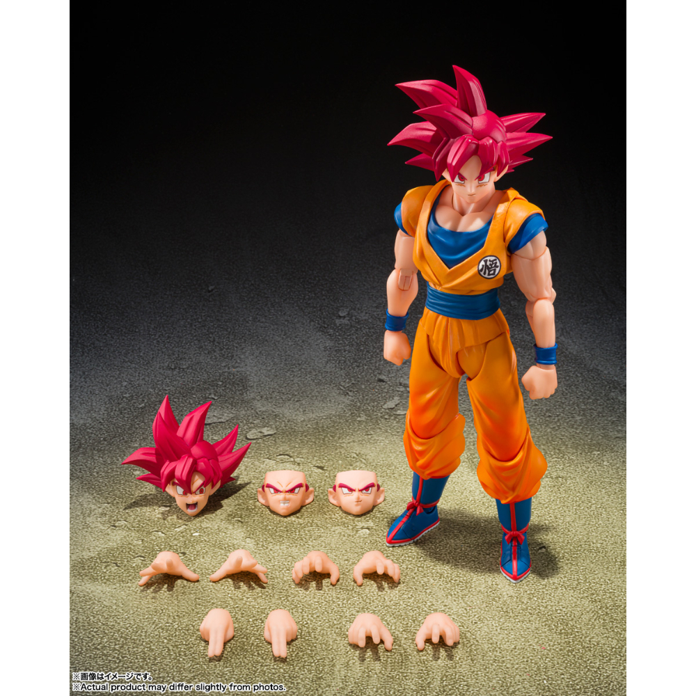 INCOMING SHF Dragon Ball God Son Goku God Aura