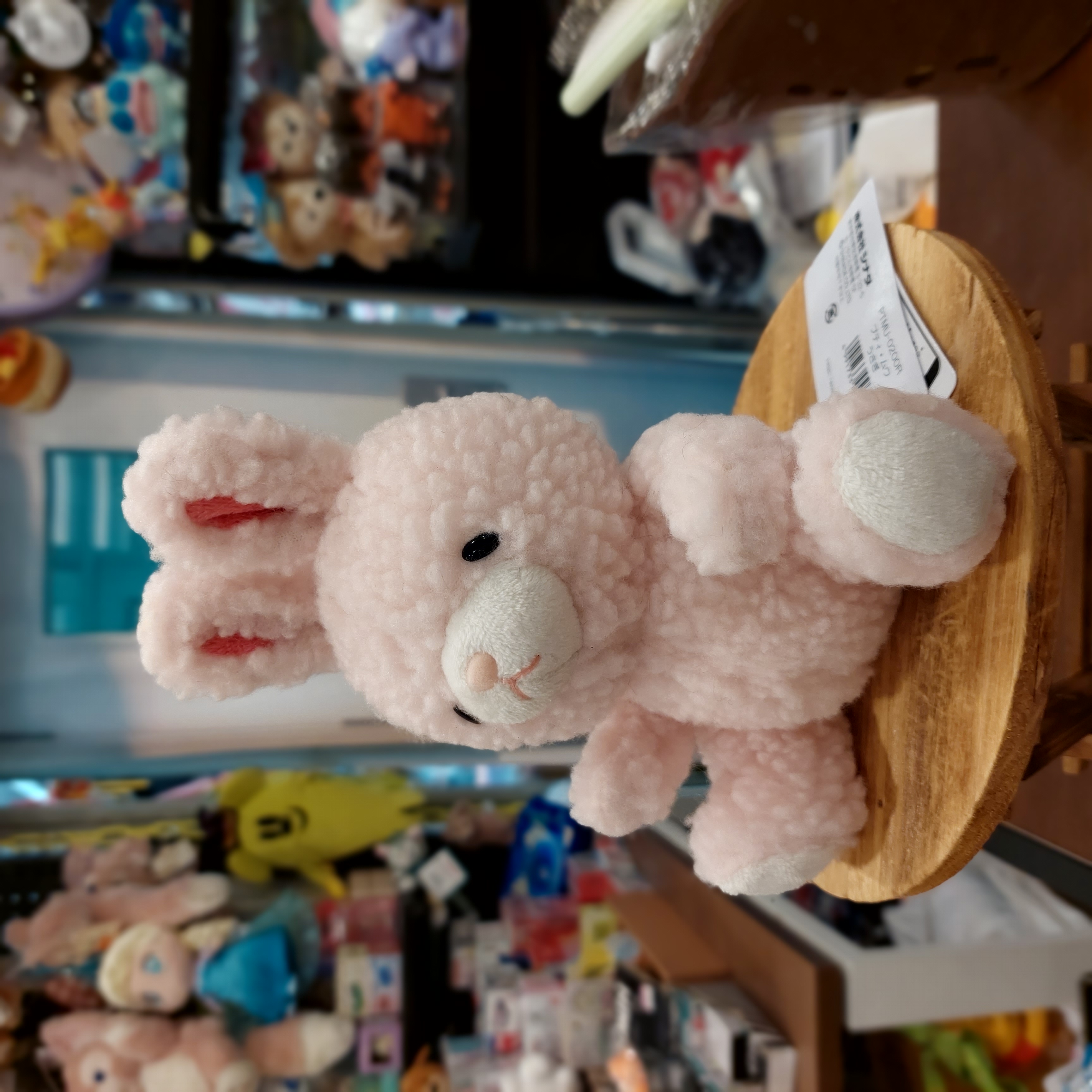 日本 SHINADA 復古毛茸茸 動物小公仔 羊仔，兔兔，小狗 三款選