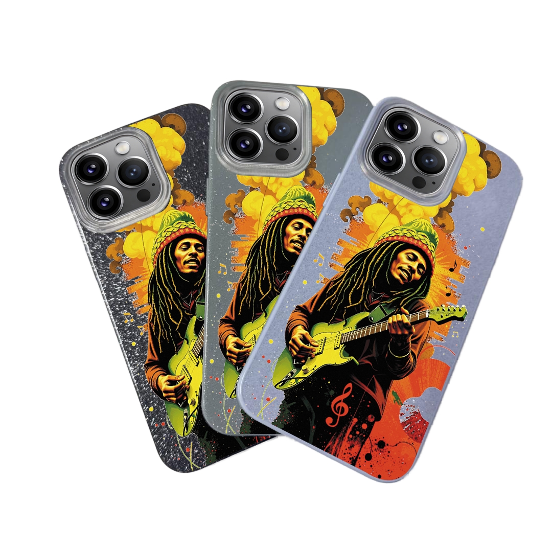 BLING CASE PHONE FOR IPHONE - DESIGN BOBMARLEY