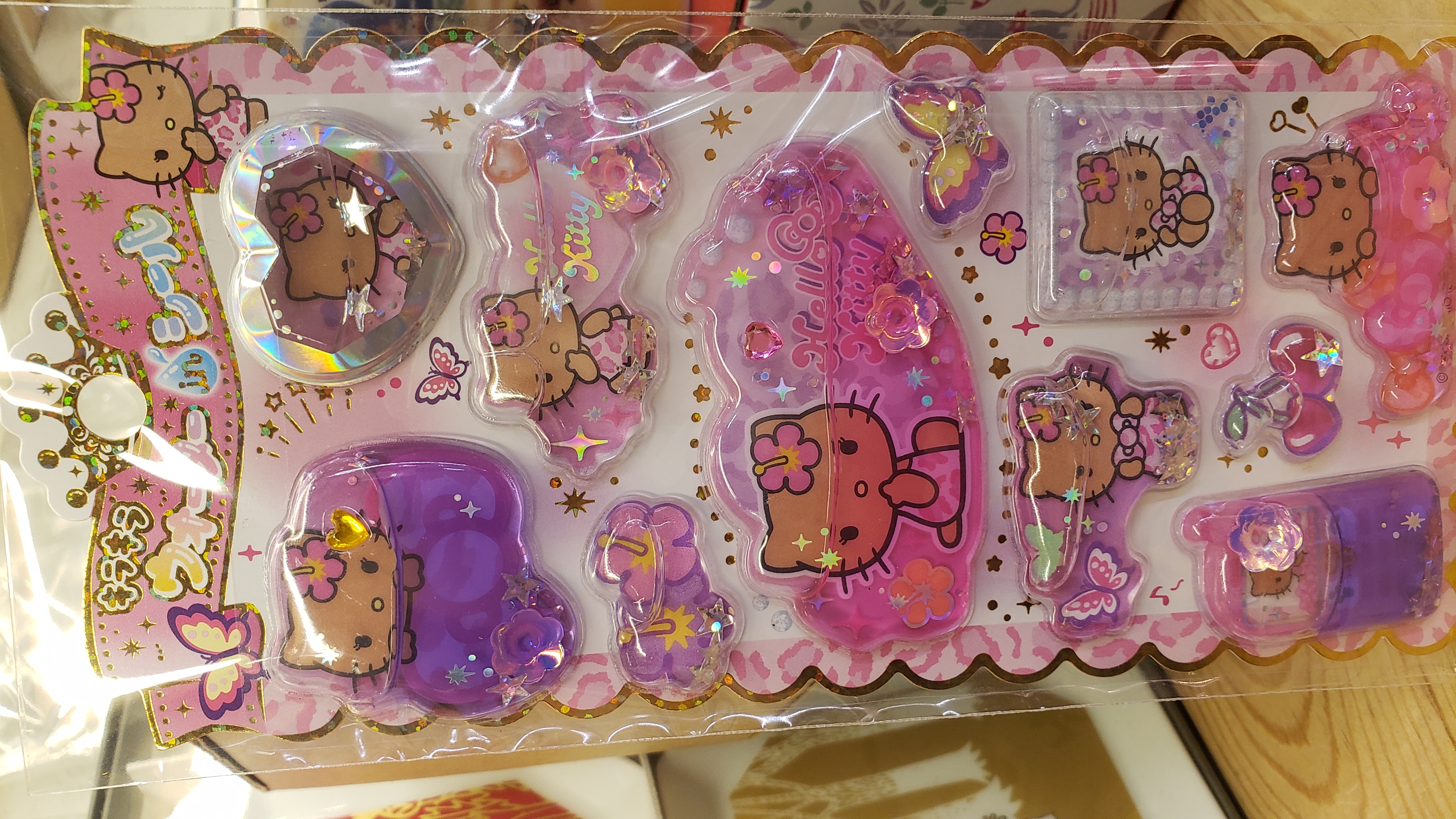 Sanrio hello kitty 立體貼紙CR135078