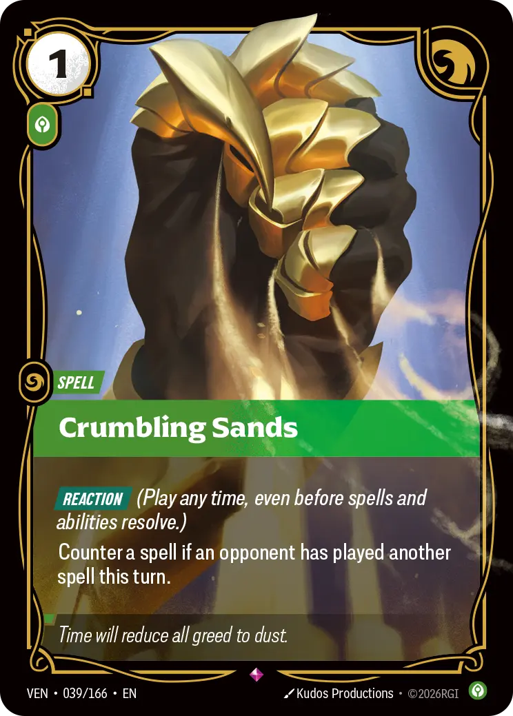 Vendetta - Rare - Clam Rune (Set 4)