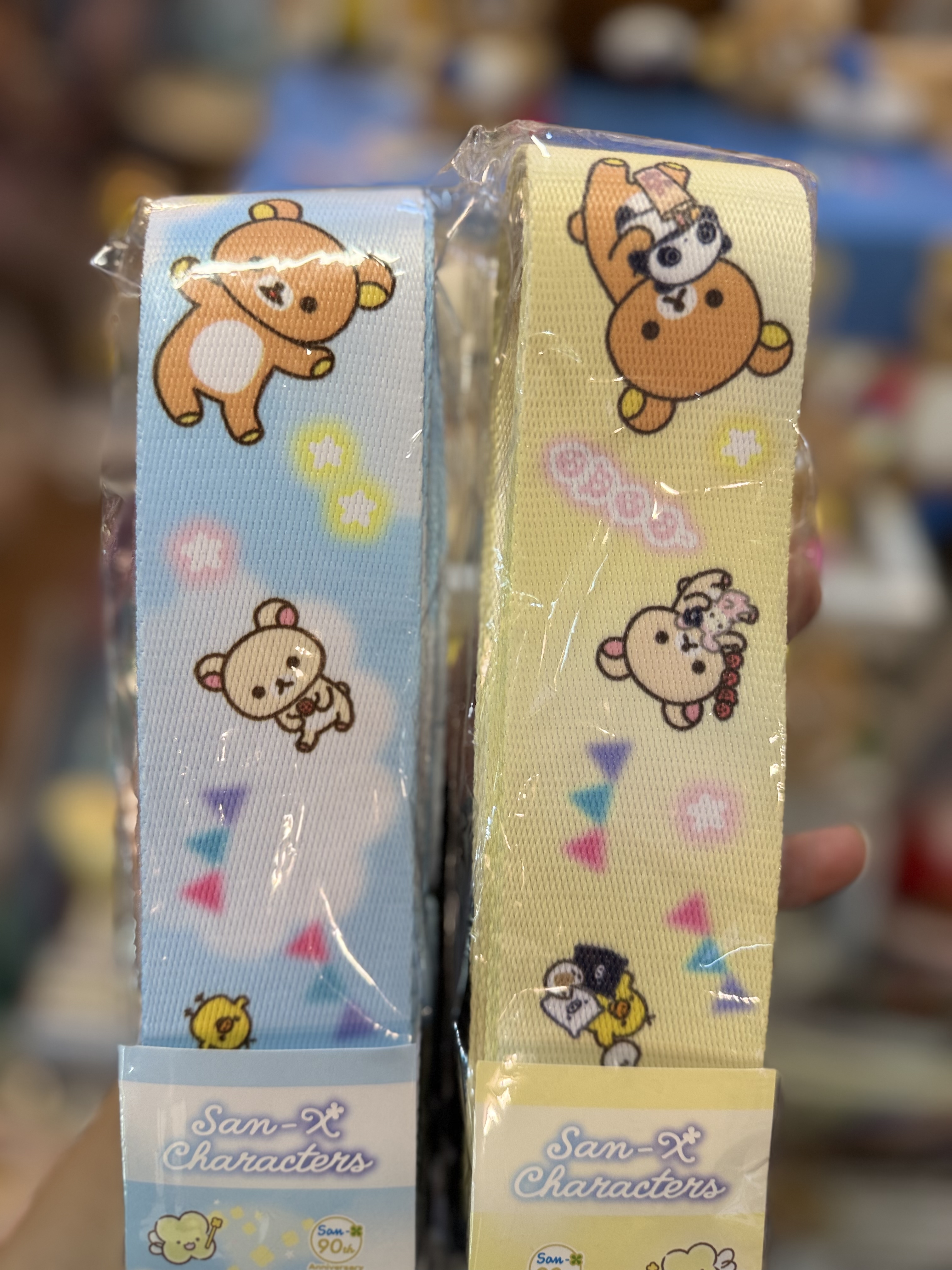 《現貨》全新San-x90週年展台灣限定 Rilakkuma行李帶