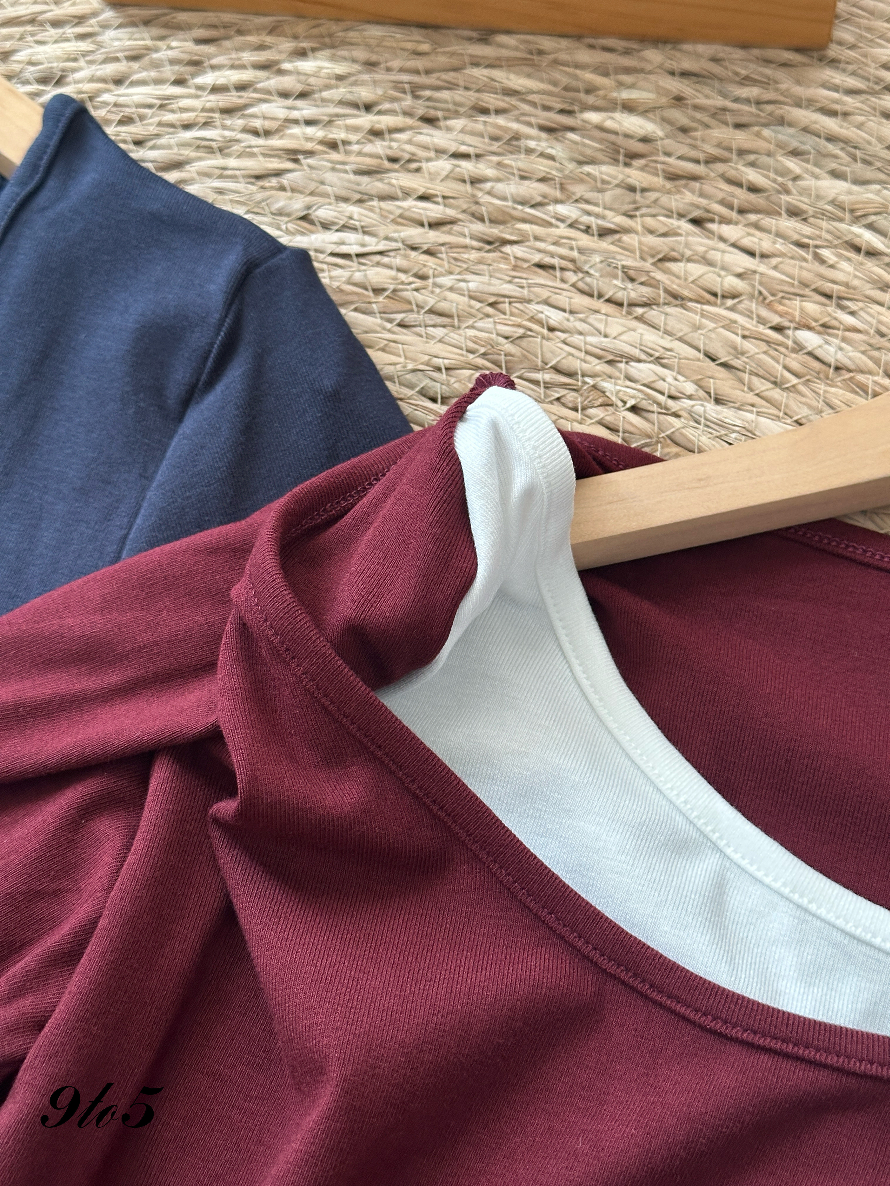 T3992 Fake Two-Piece Top - 4 Colors