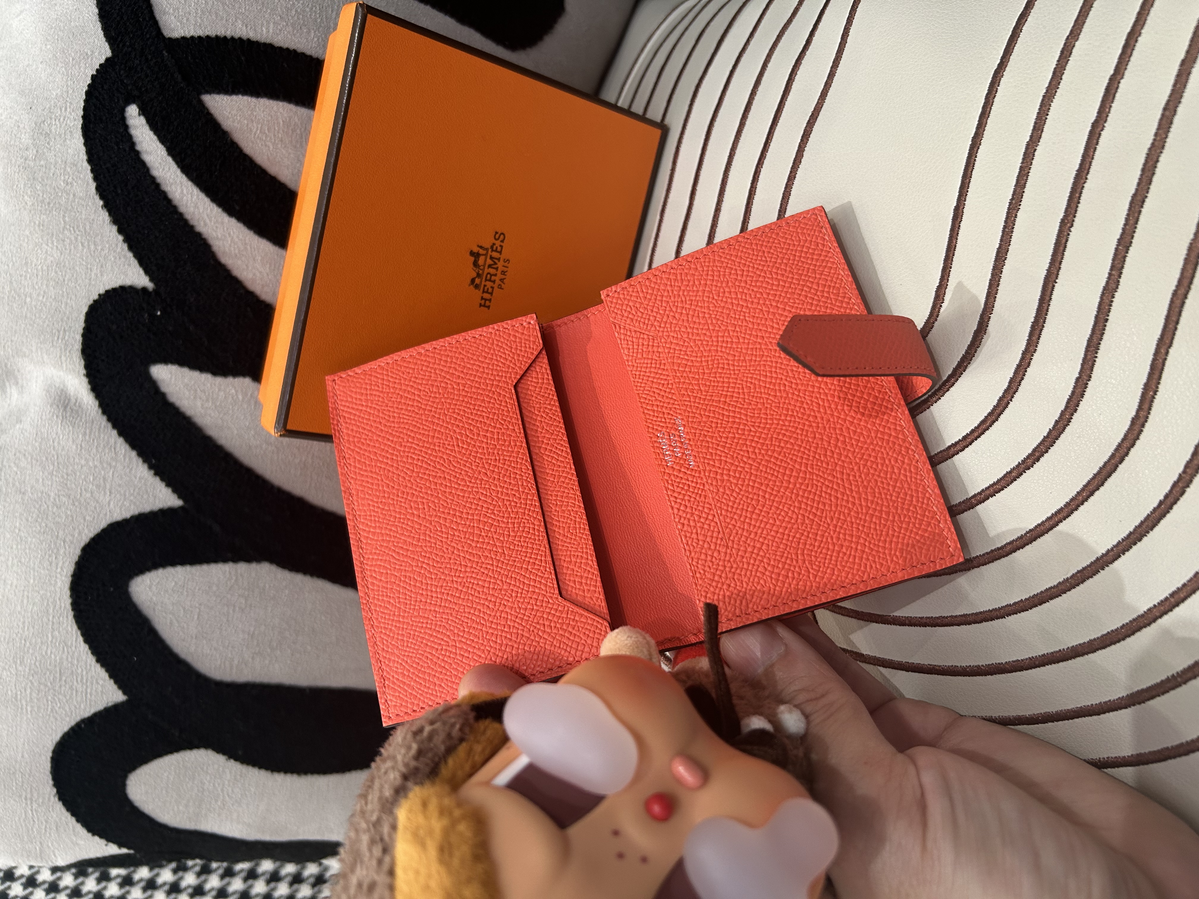 全新 Hermes Bearn Card Holder Stamp  100%Authentic, Brand New ✅Box