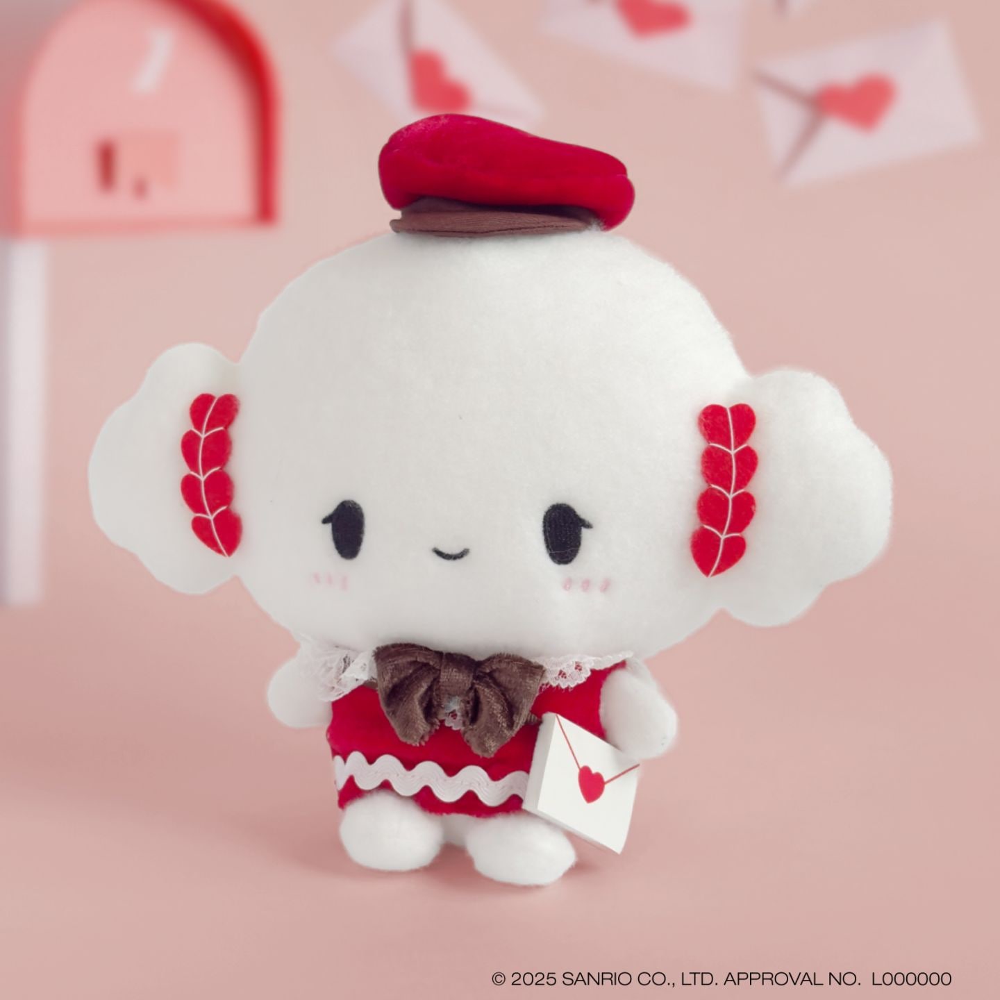 日本預訂📍日本Sanrio拎心心情信可愛公仔/吊飾