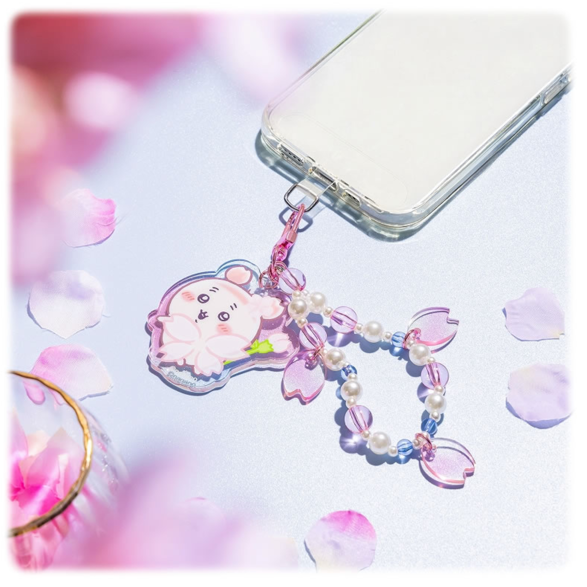 🎀【預訂】 古本屋櫻花仙子珍珠吊飾