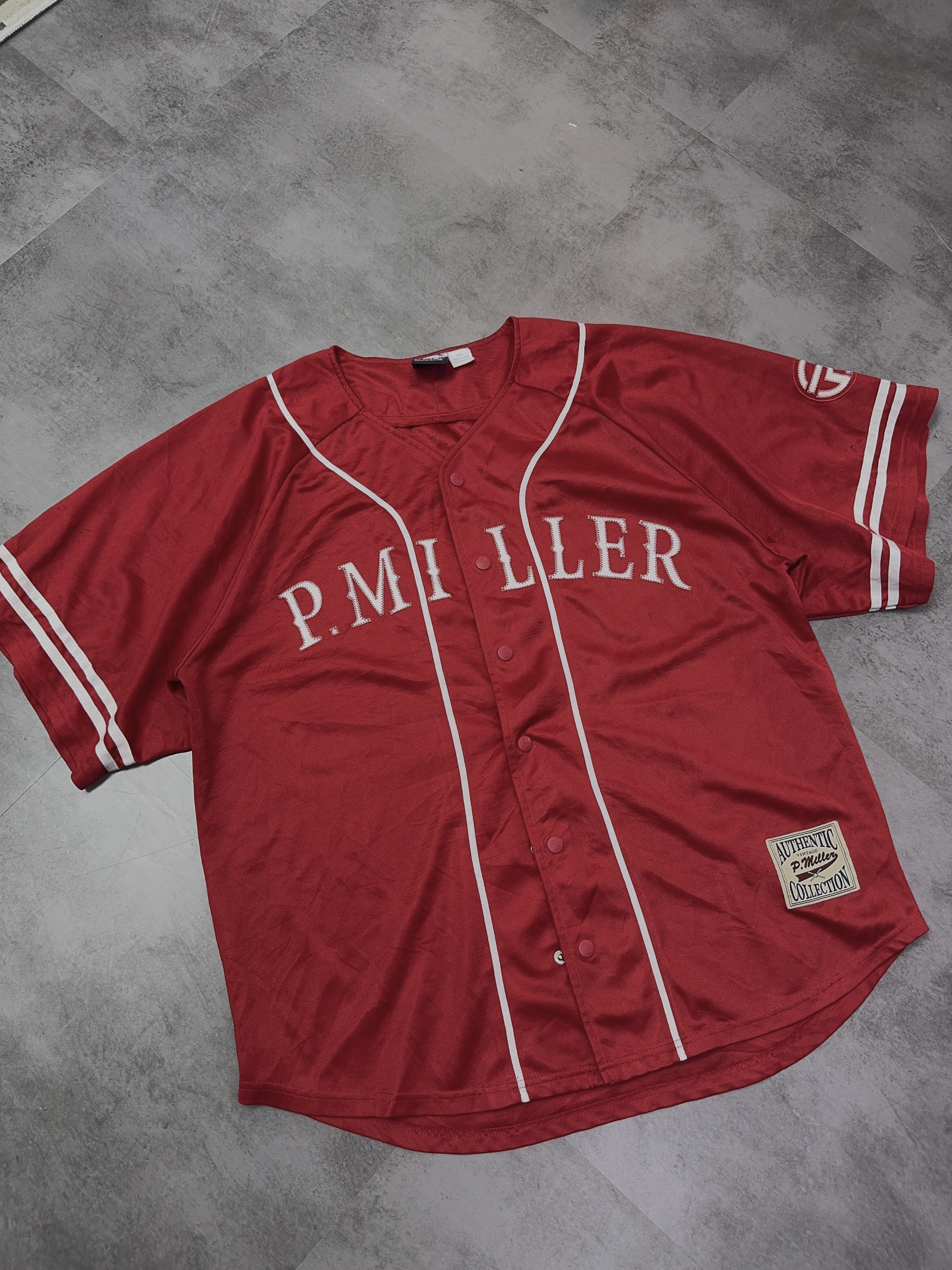 Red Baseball Jersey -XXL