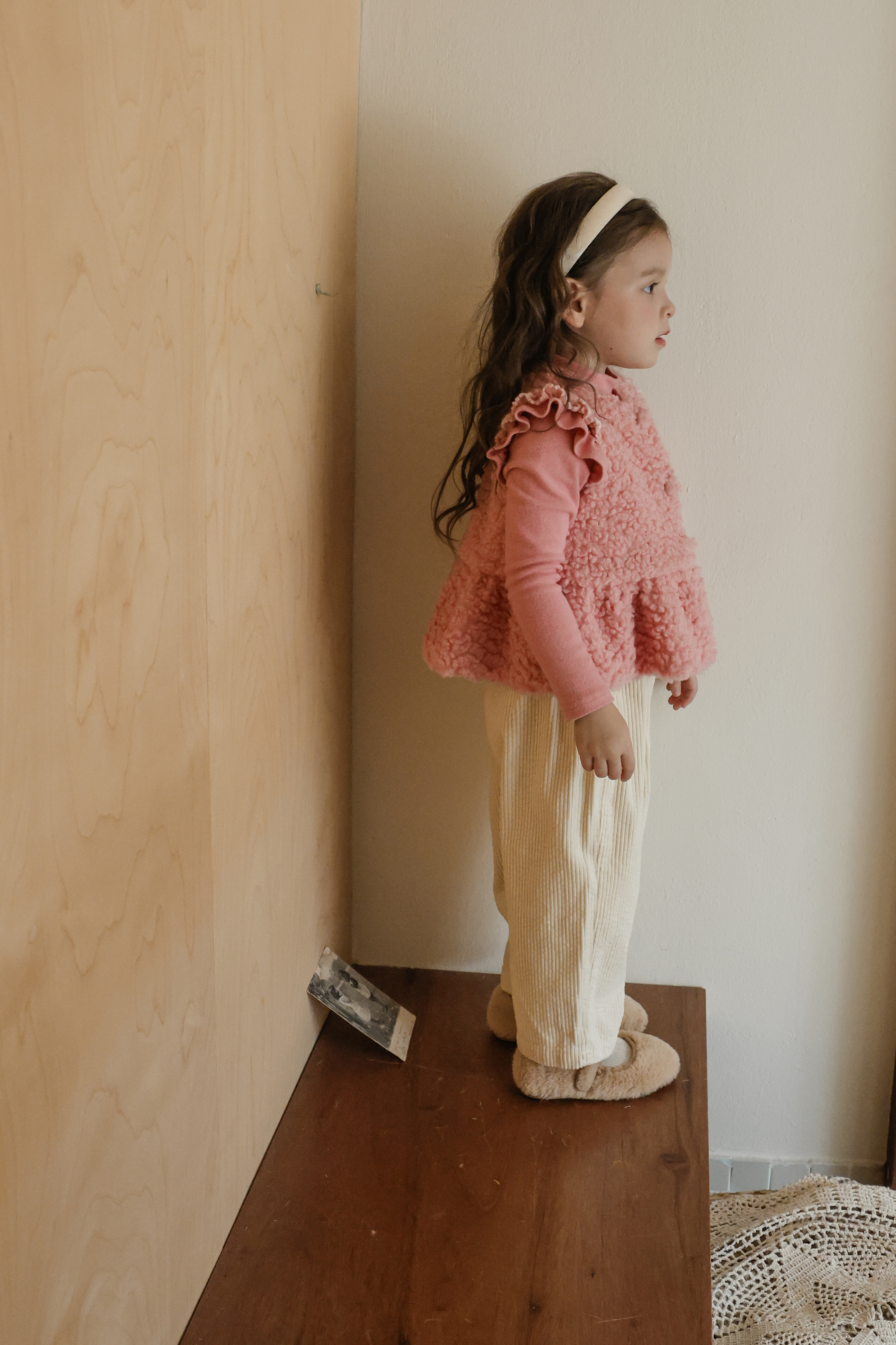 FLO | Pposong fur vest Pink