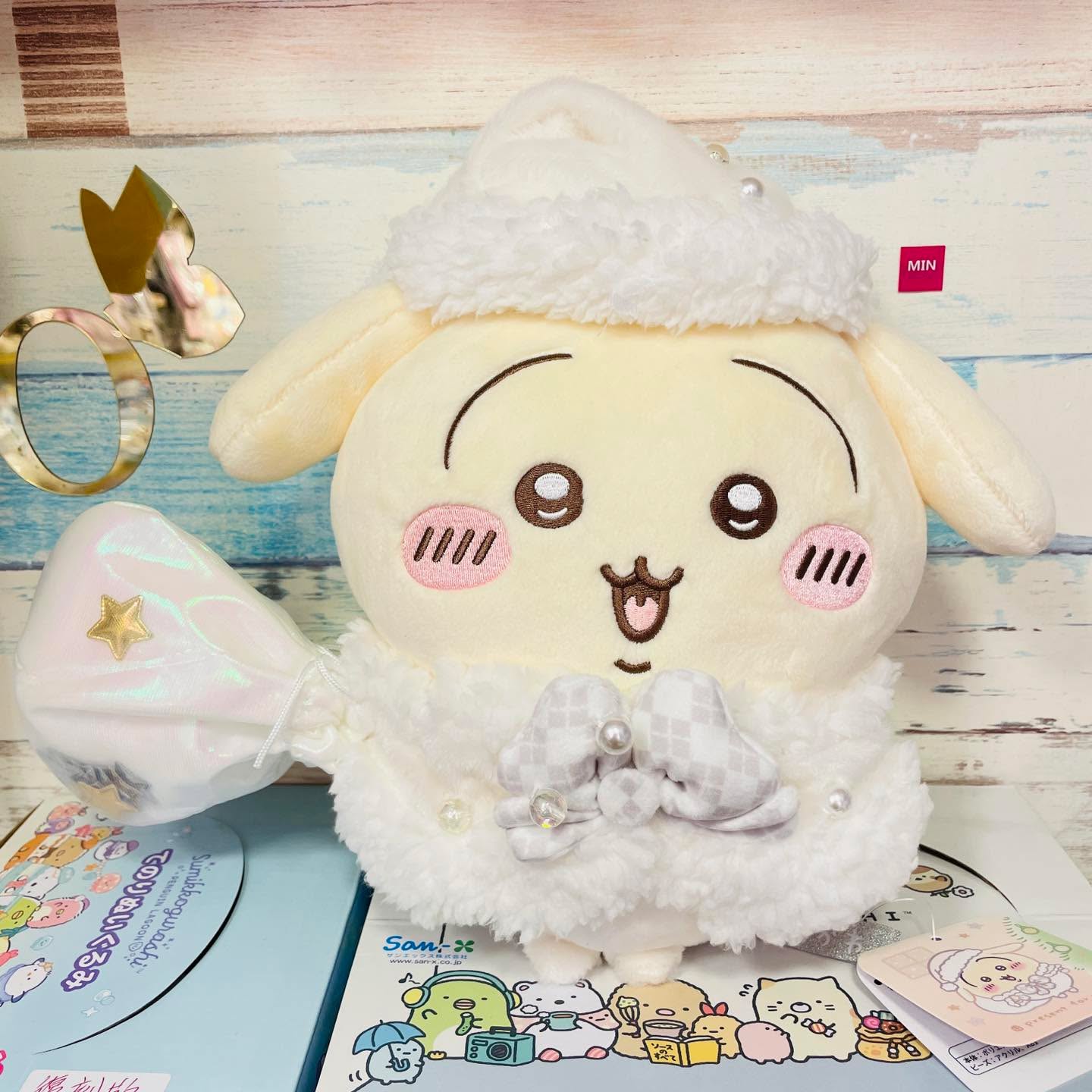 Chiikawa 白色聖誕公仔