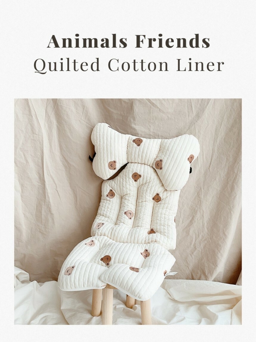 Dottodot 四季厚車墊(Squirrel )