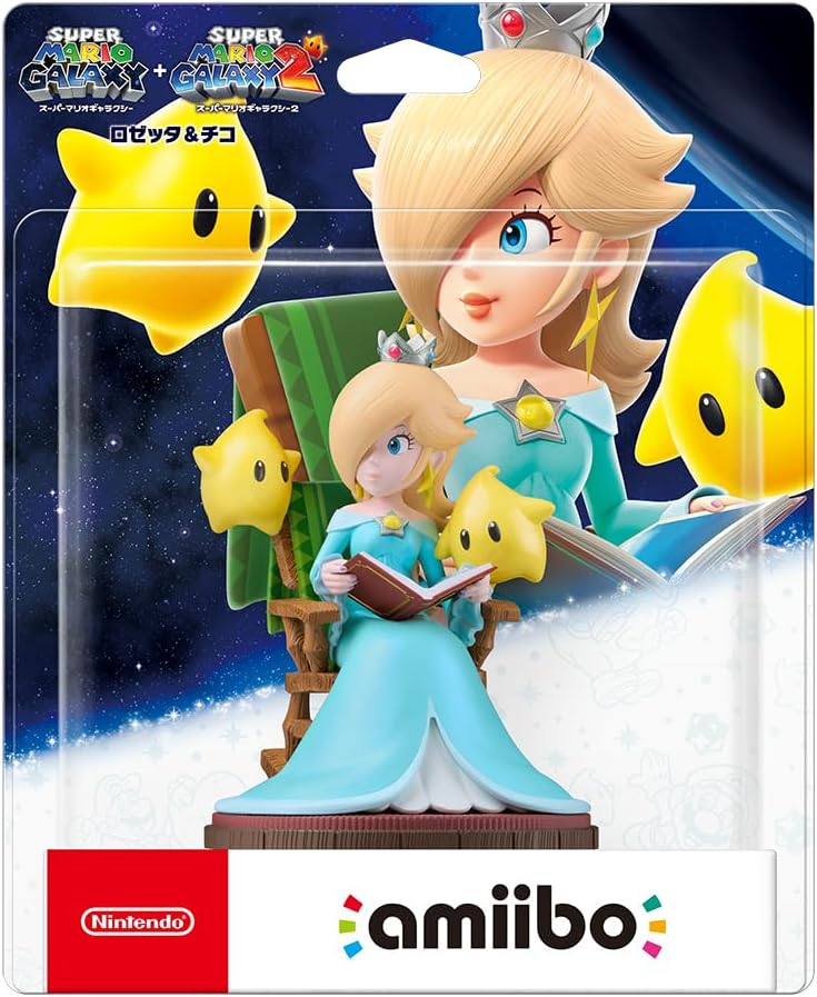 [現貨][amiibo] 羅潔塔＆奇可【超級瑪利歐系列】