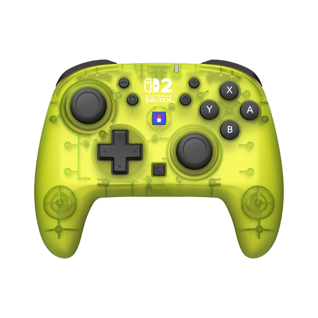 HORI 無線藍牙控制器 TURBO for Nintendo Switch 2 亮黃色 NSX-133 香港行貨