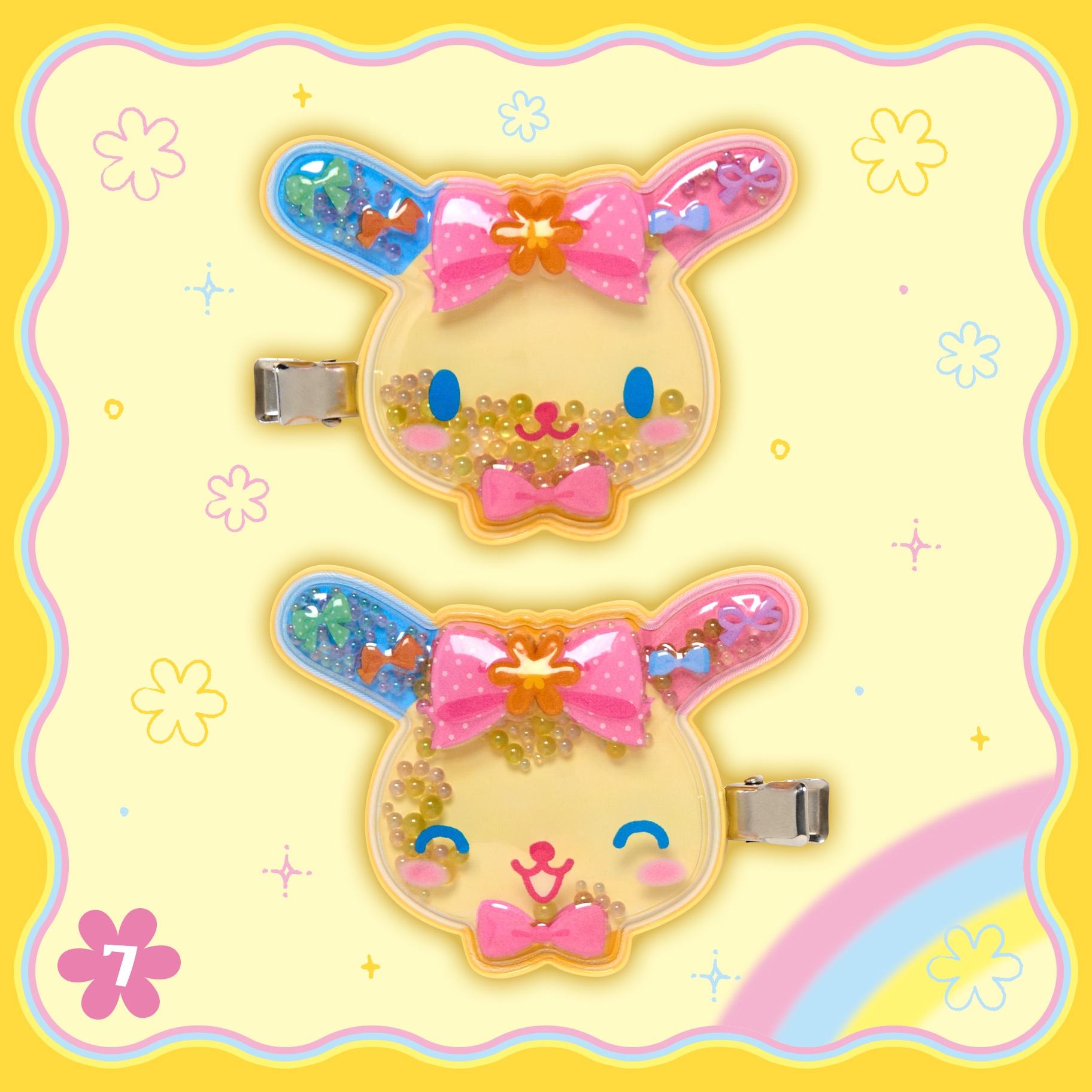 🌸 【預訂】always loved the Usahana-No.7-髮夾Set