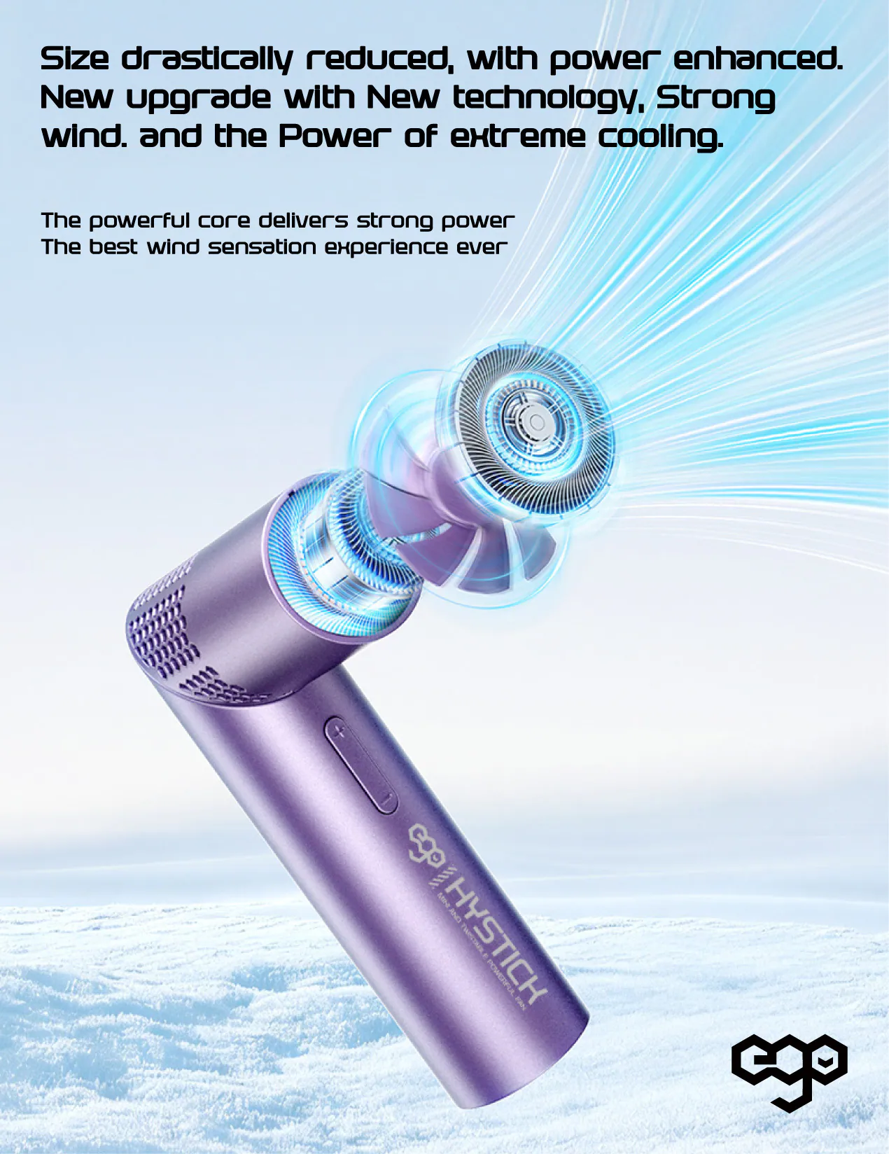 香港行貨 EGO HyStick 風扇 手提式電風扇 可旋轉風扇 GF06