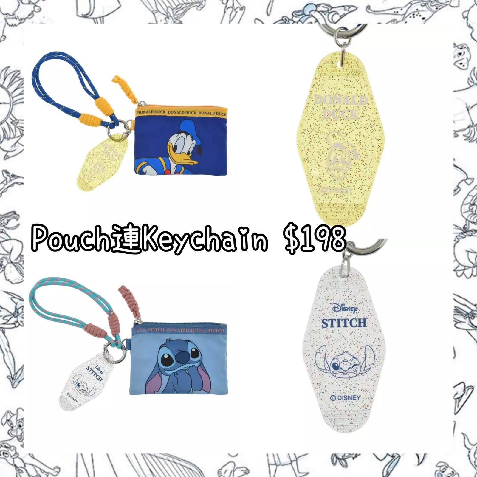 ：日本：31/3 日本發賣 POUCH 連 KEYCHAIN