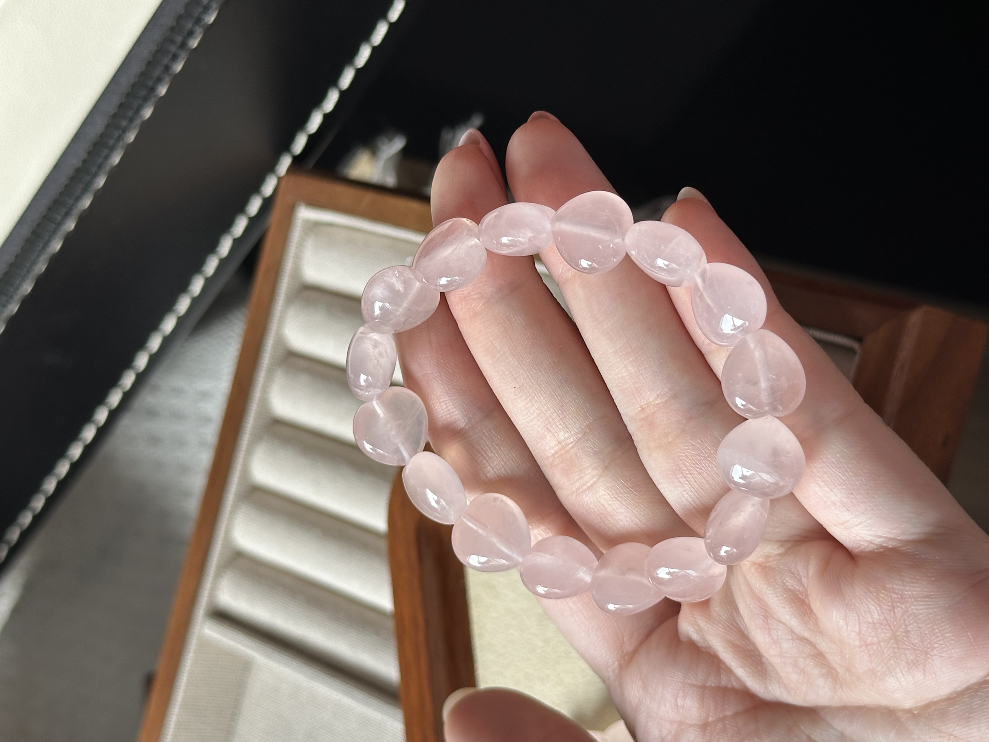 爱心粉水晶 ｜ Love shape Rose Quartz