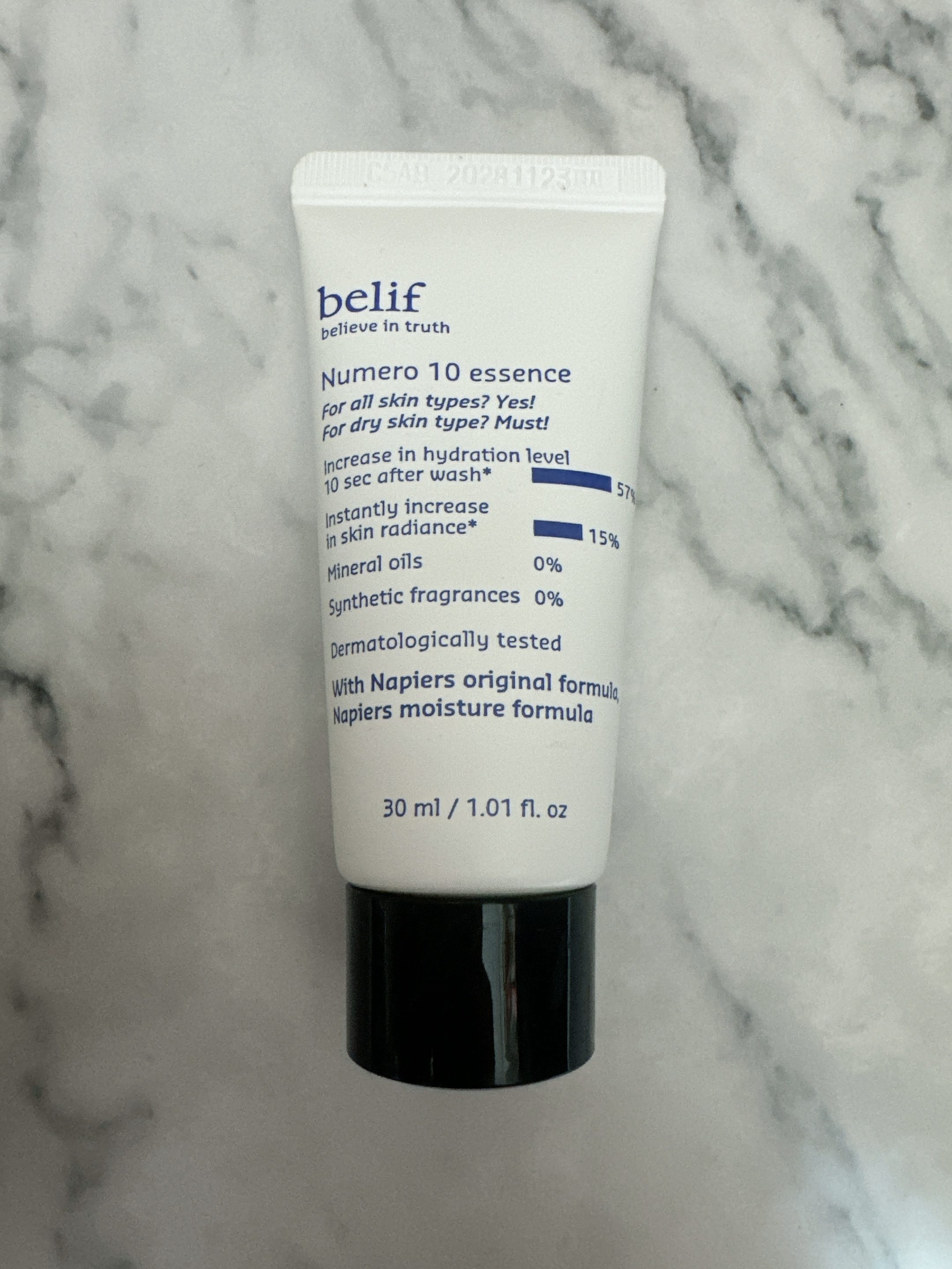 (現貨) BELIF Numero 10 Essence 十秒復活超保濕導入精華 30ml