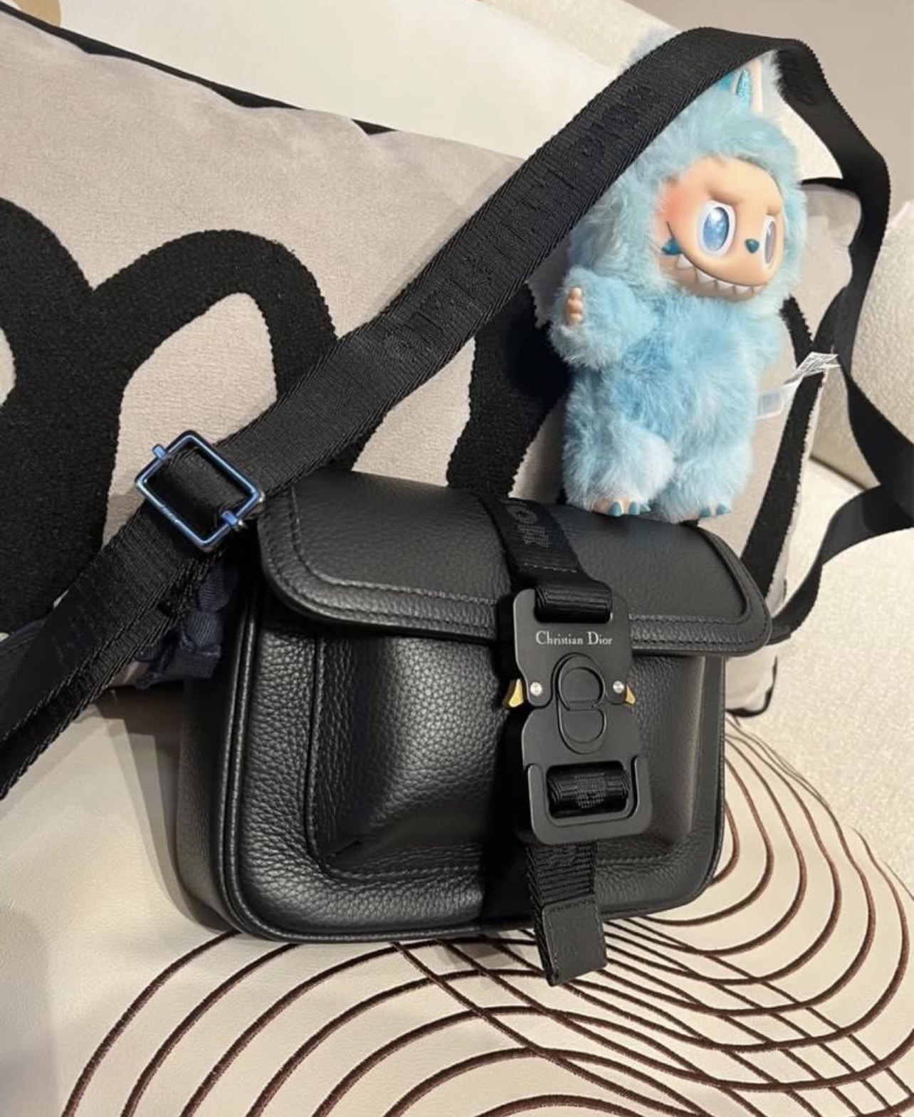 Dior Gallop mini Shoulder Bag Grained calfskin 100%Authentic, 98%New ✅Dust bag ✅Box