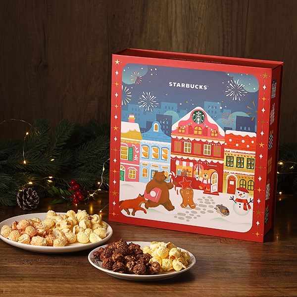 台灣星巴克爆米花歡聚倒數日曆