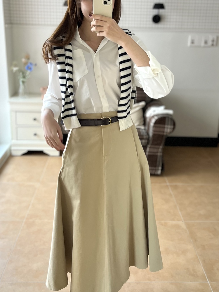 The Oxford Pocket Shirt (Ivory)