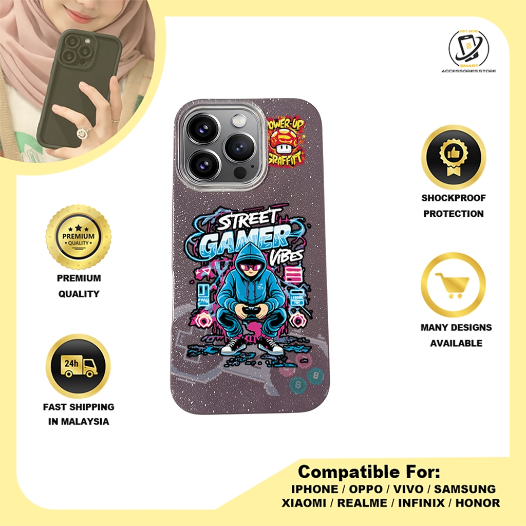 BLING CASE PHONE FOR IPHONE - DESIGN GAME D