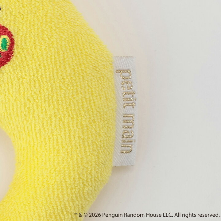 🇯🇵預訂 日本直送🇯🇵Petit Main x 好餓的毛毛蟲系列兩色水果造型刺繡搖鈴