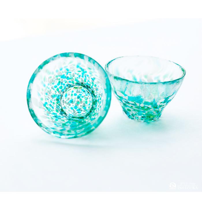 🔥🔥【日本製《ADERIA》輕玻璃水芭蕉清酒套裝】