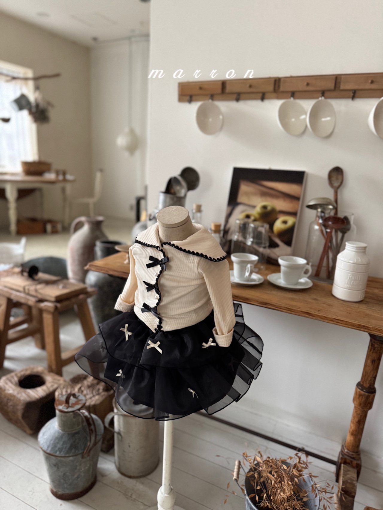 🇰🇷Marron skirt