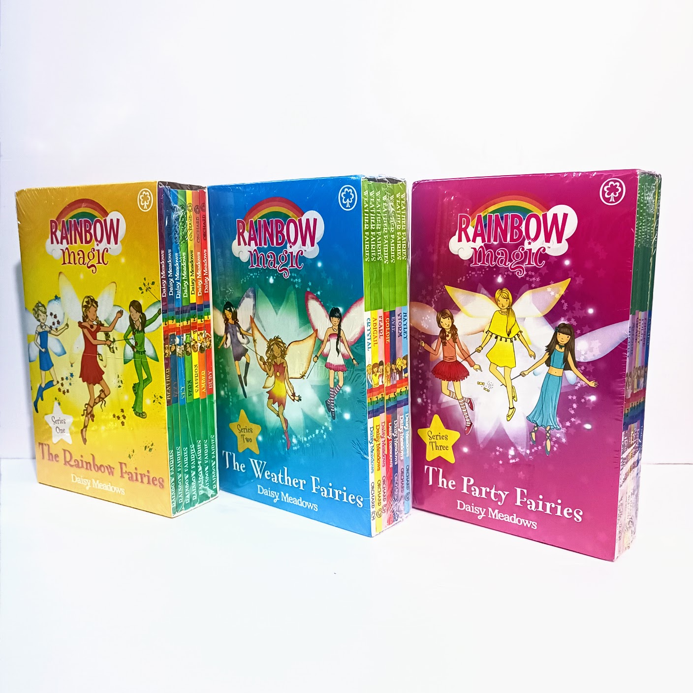 Rainbow Magic 3 collection 21 book set 彩虹魔法仙子1-21，3個系列共21本書  B059