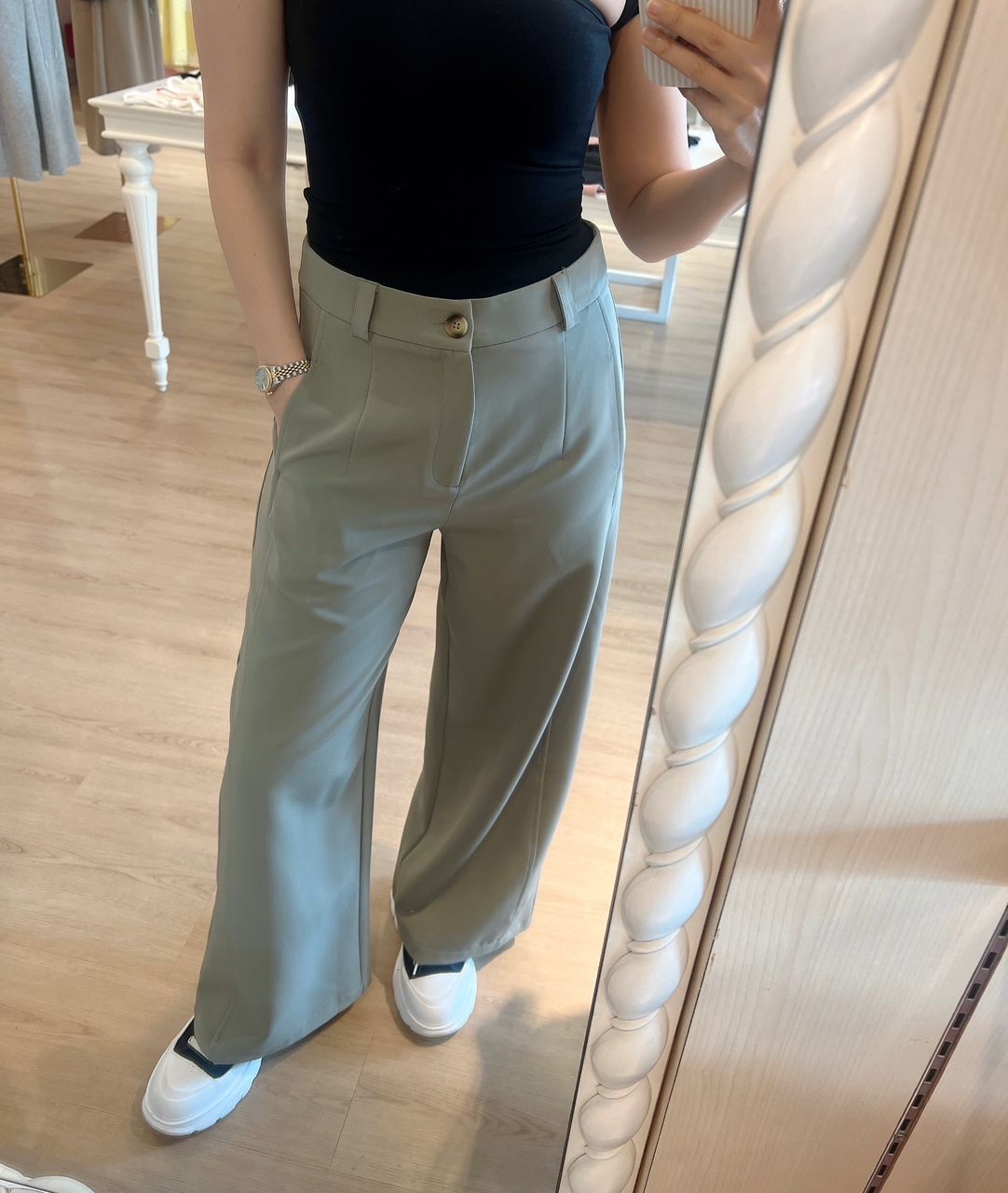 High Waist Long Pant